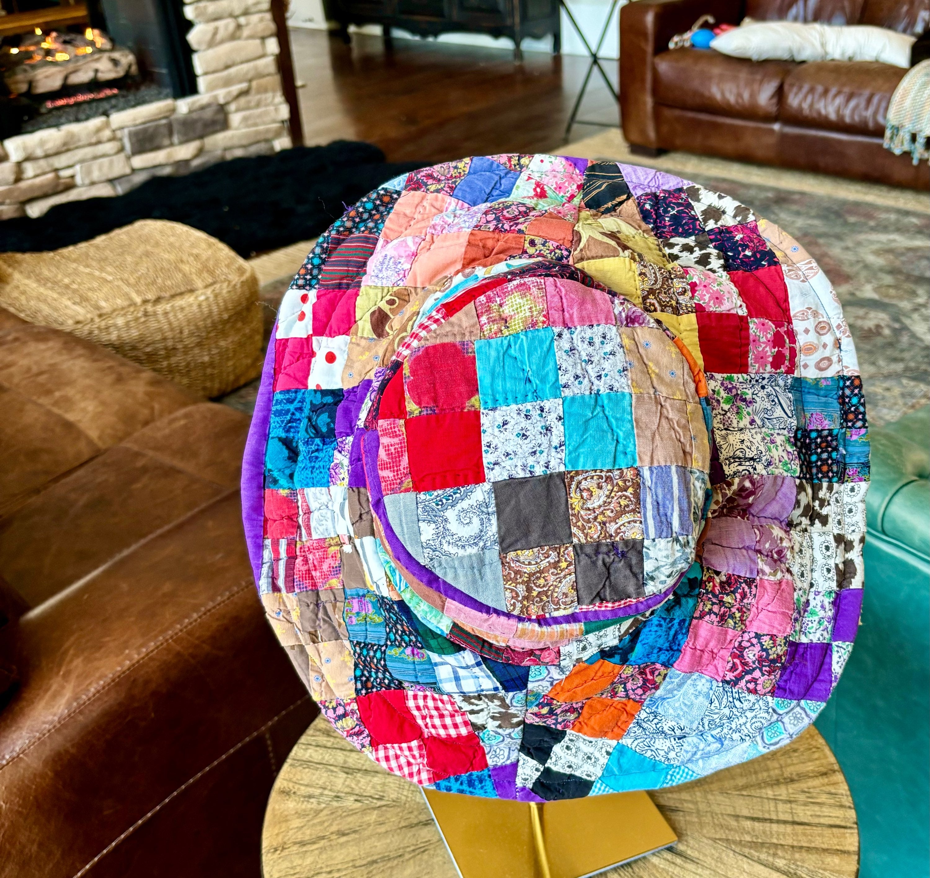 Sombrero de cubo reversible