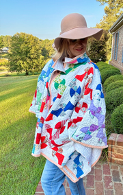 Cropped Squared Cloak