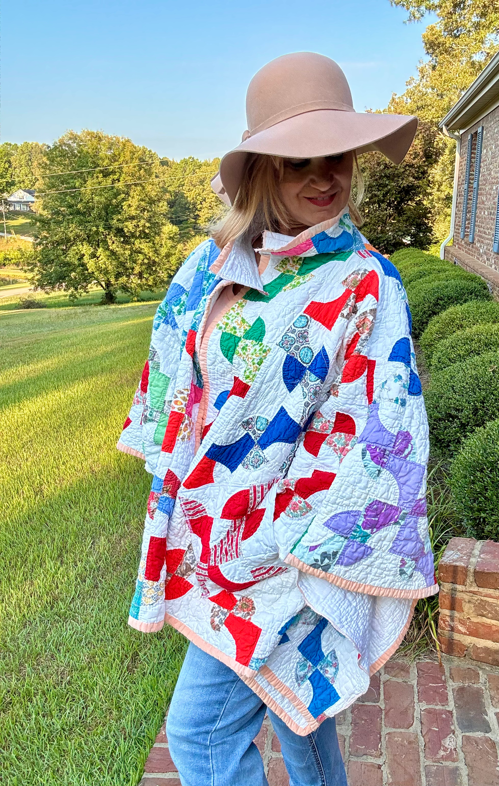 Cropped Squared Cloak