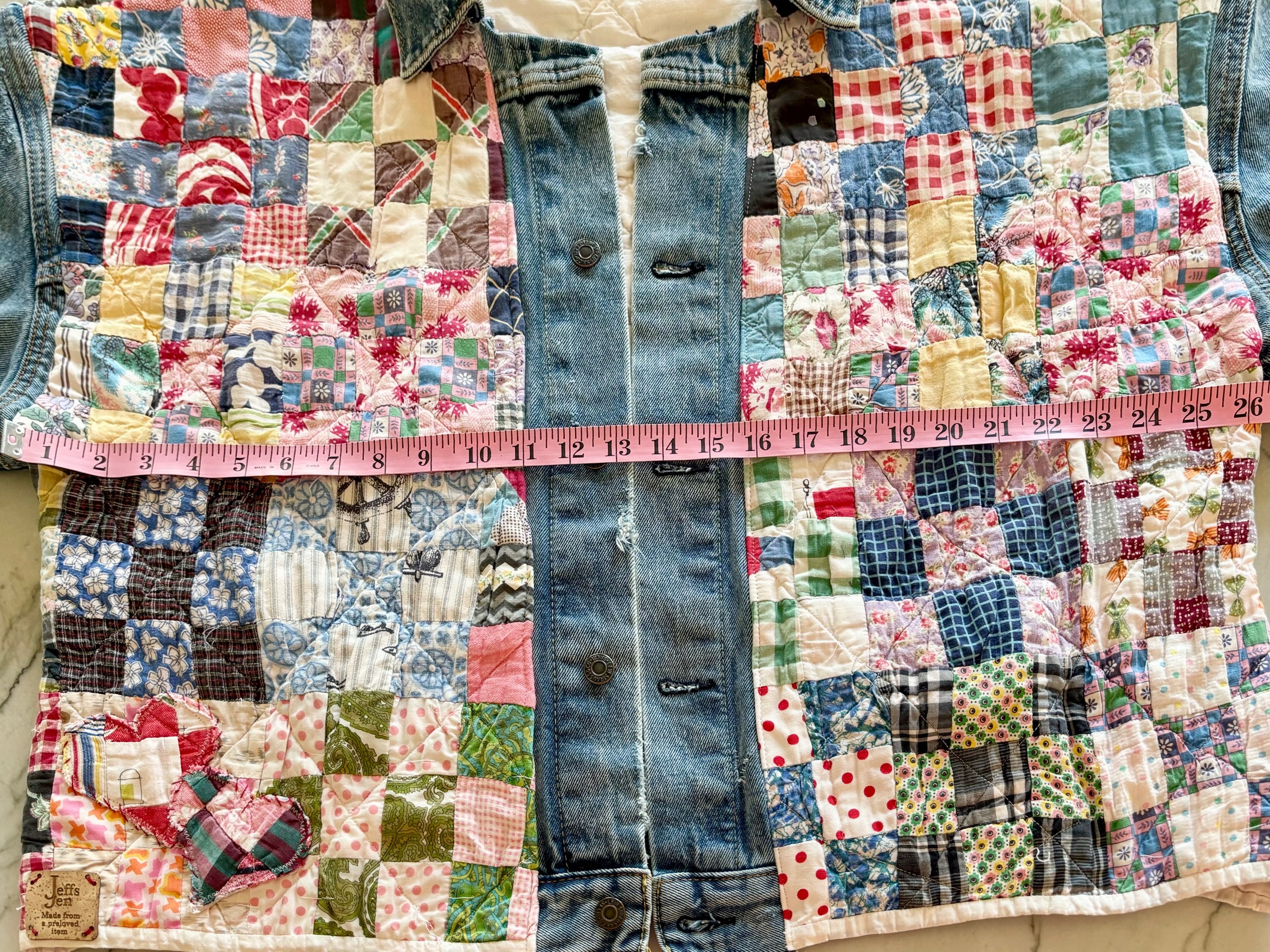 Jean Jacket with a Twist