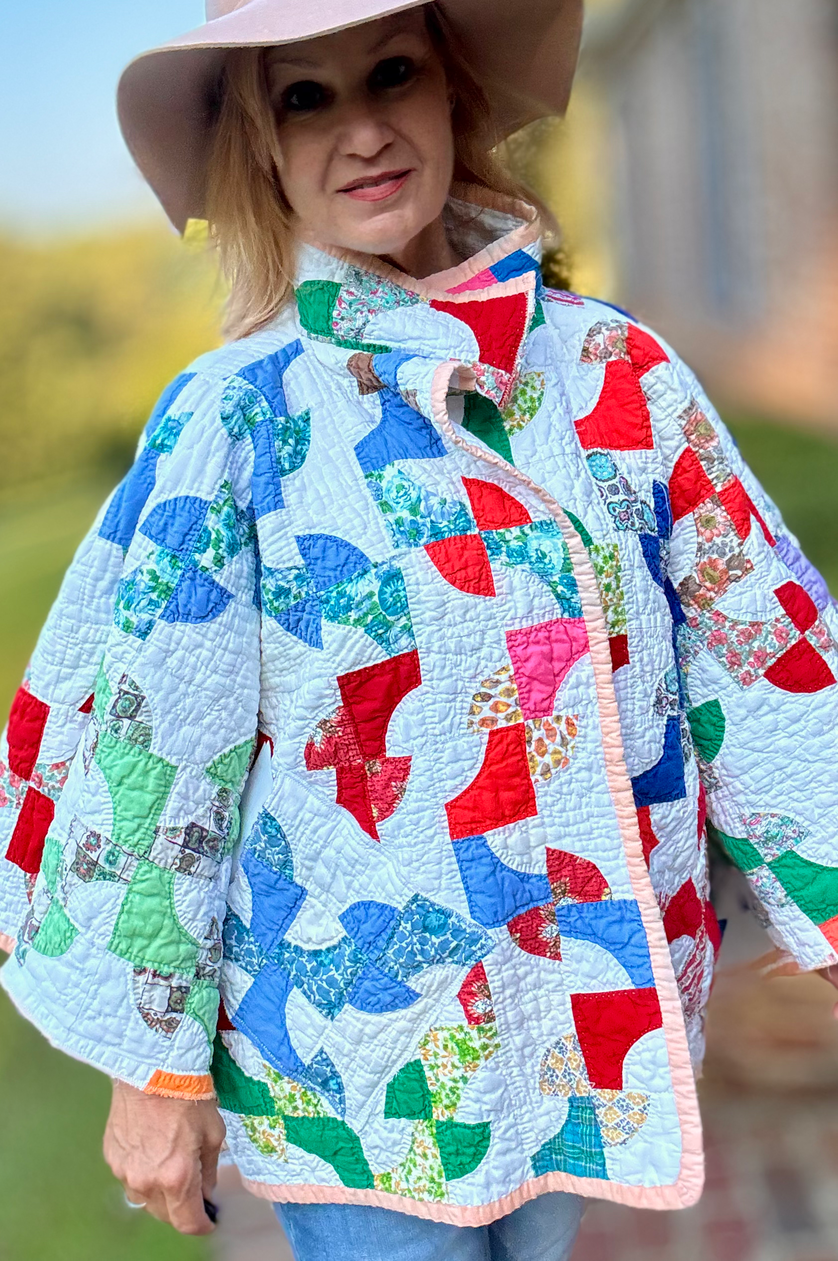 Cropped Squared Cloak