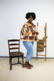 Short Cowboy Coat w/Belle Sleeves