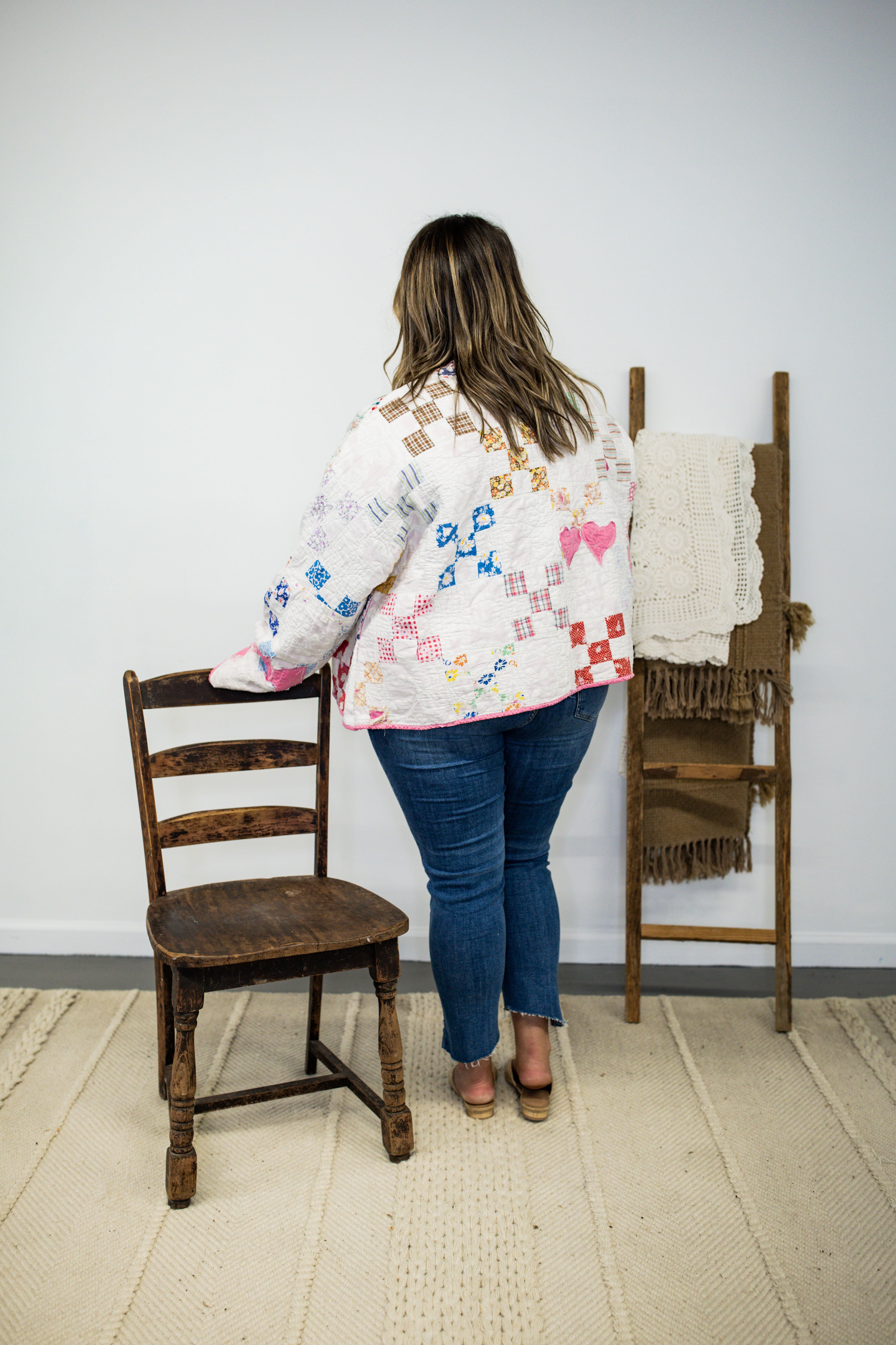 Short Cowboy Coat w/Belle Sleeves