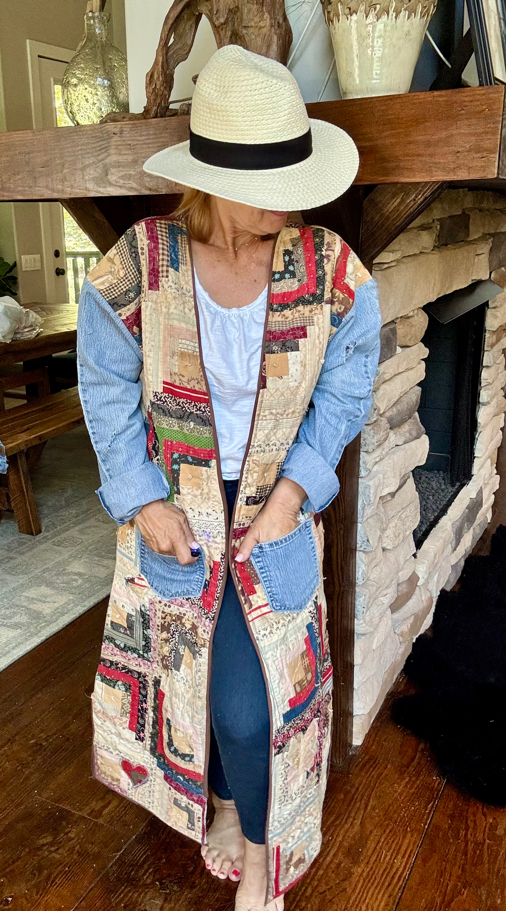 Jessica (gabardina de vaquero)