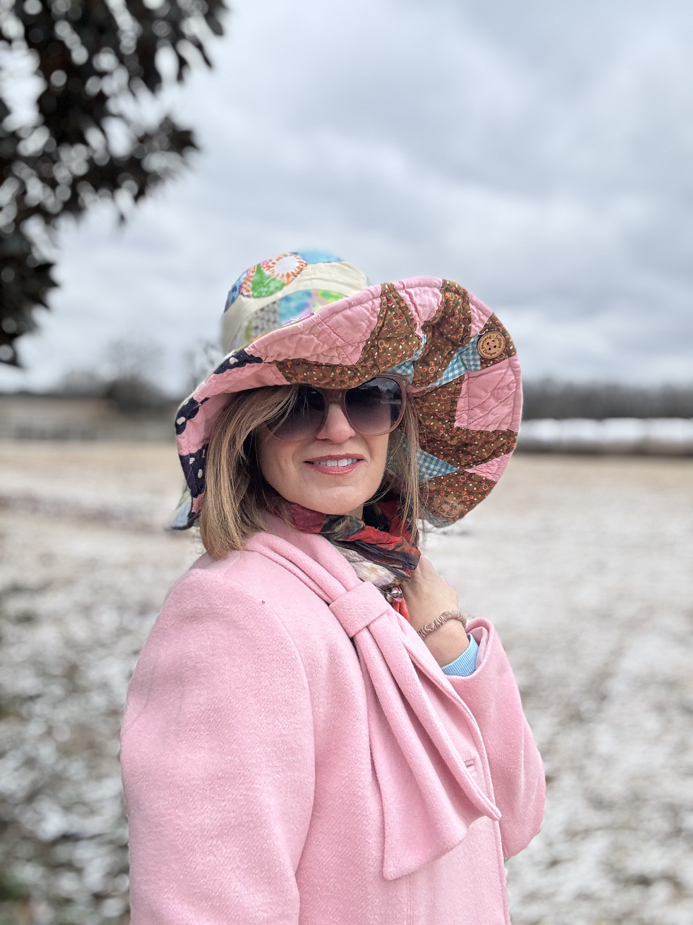 Sombrero de cubo reversible