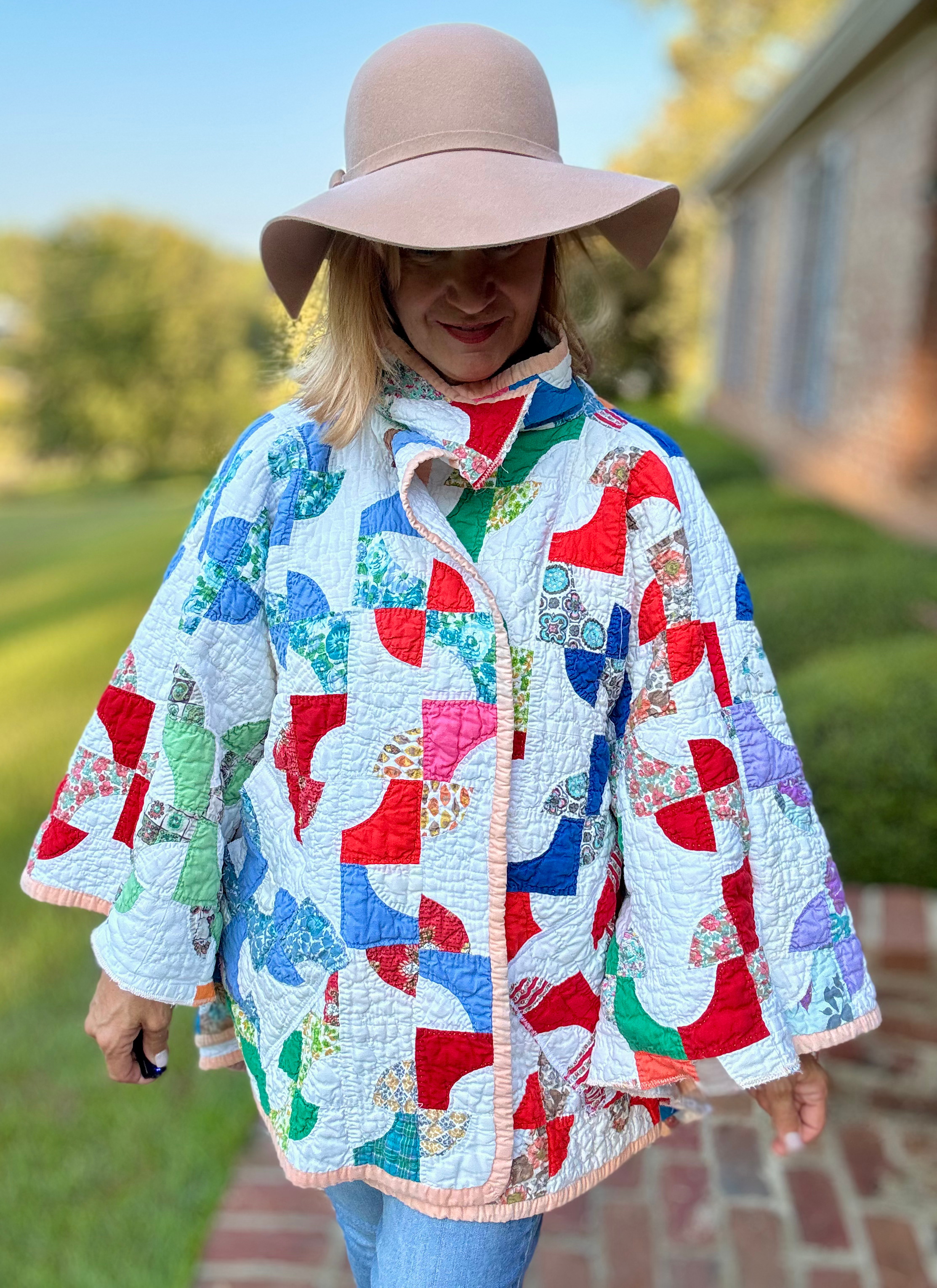 Cropped Squared Cloak