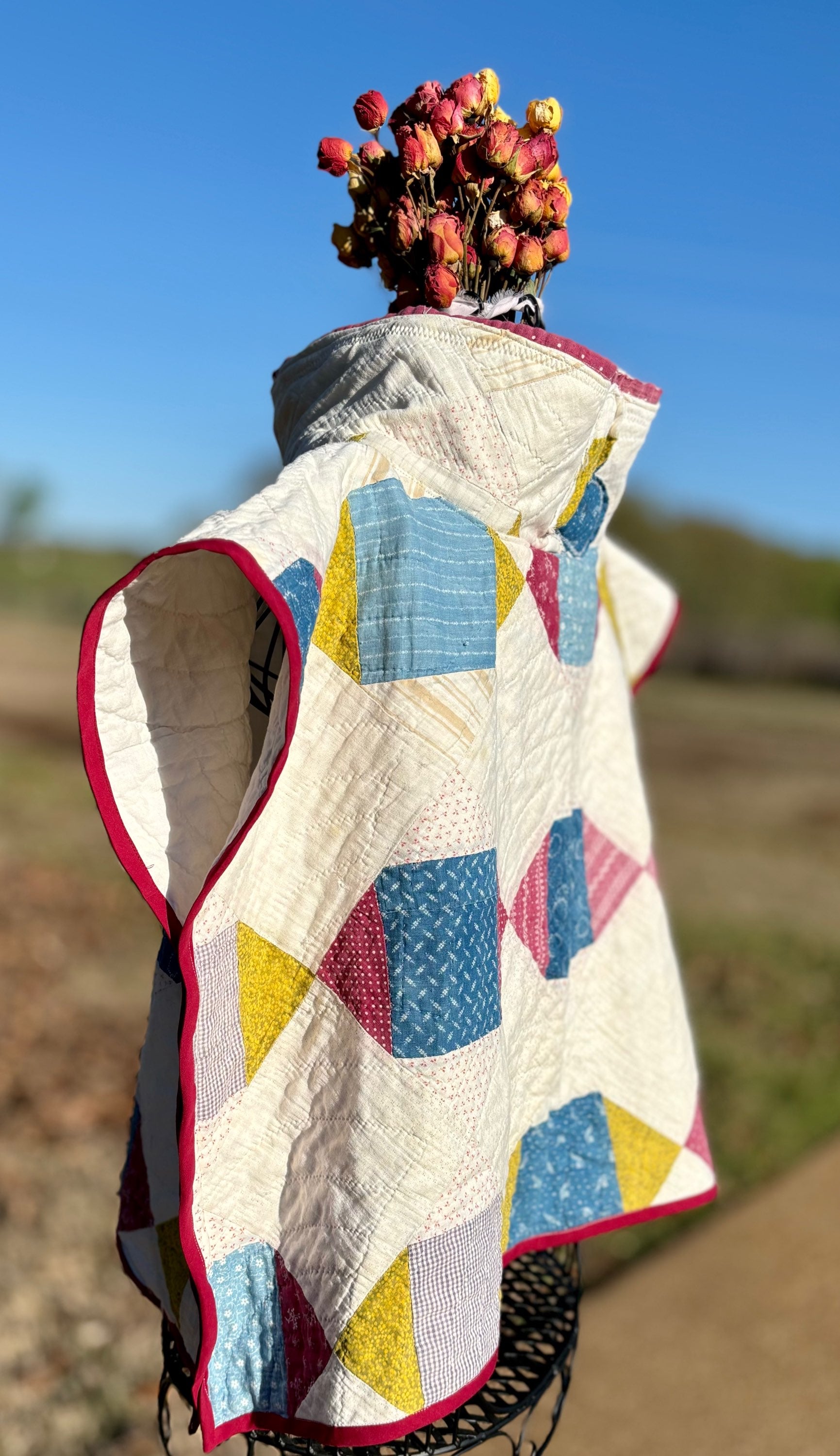 Sleeveless Jackie-O tunic