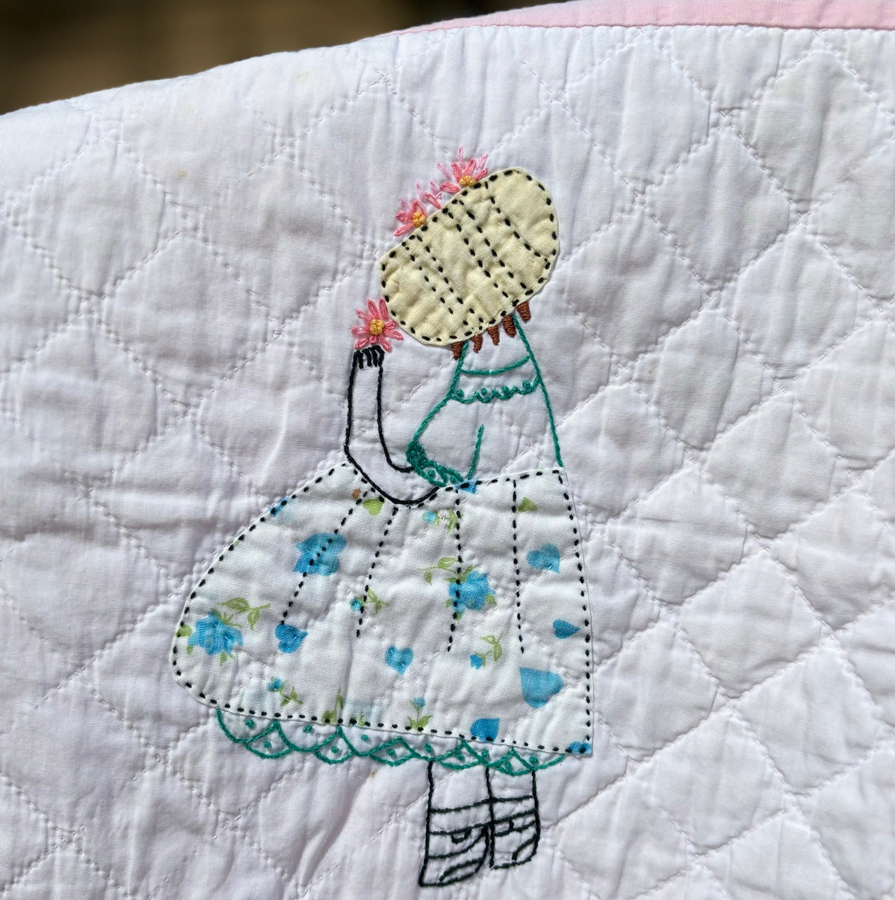 Falda cruzada Sun Bonnet Sue