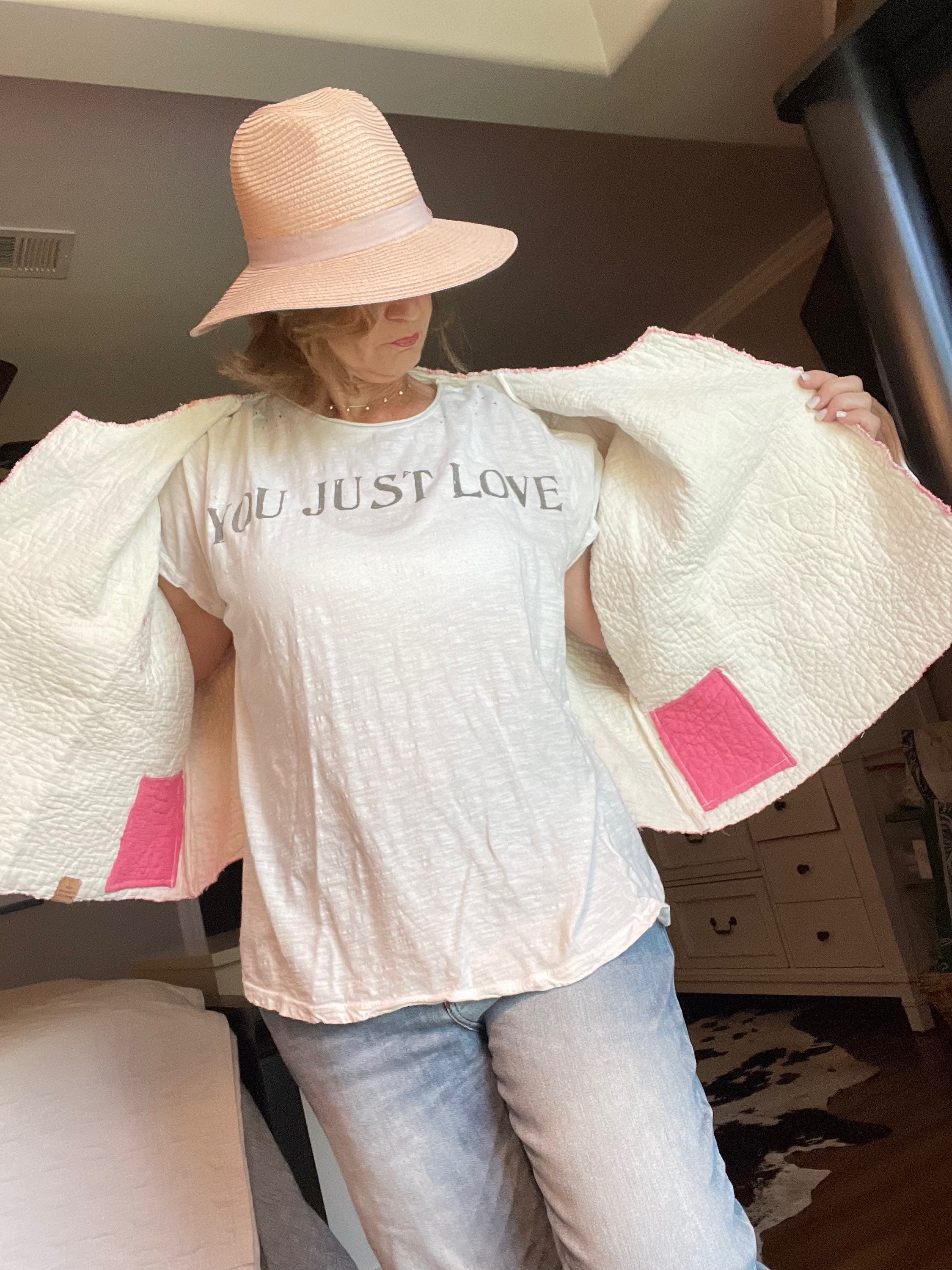 Oversized Cropped Cowboy Coat
