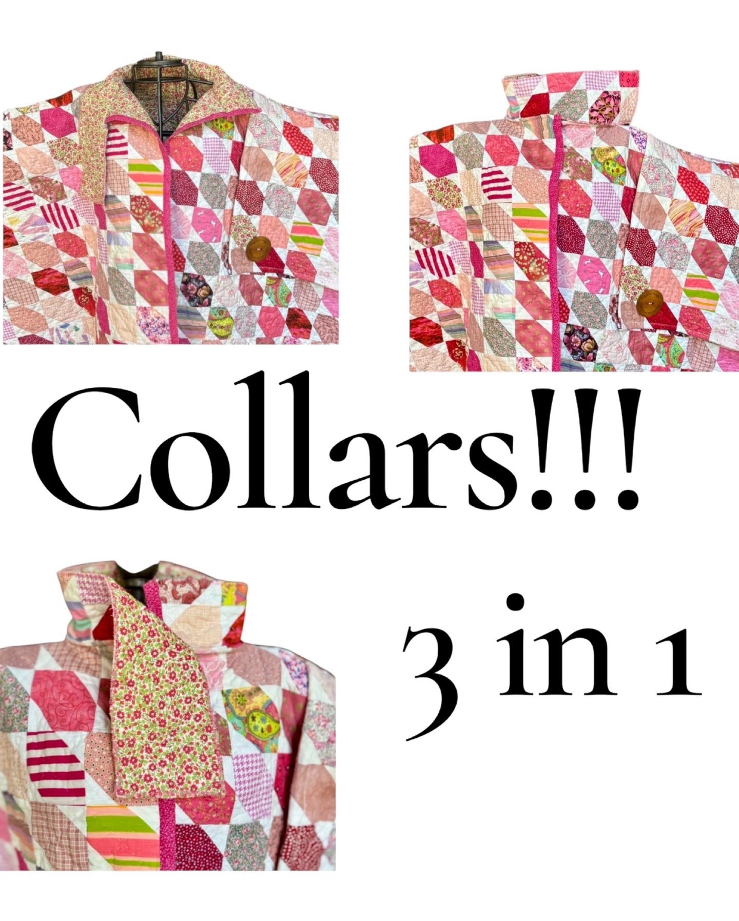 Ellen (Cropped Squared Cloak)
