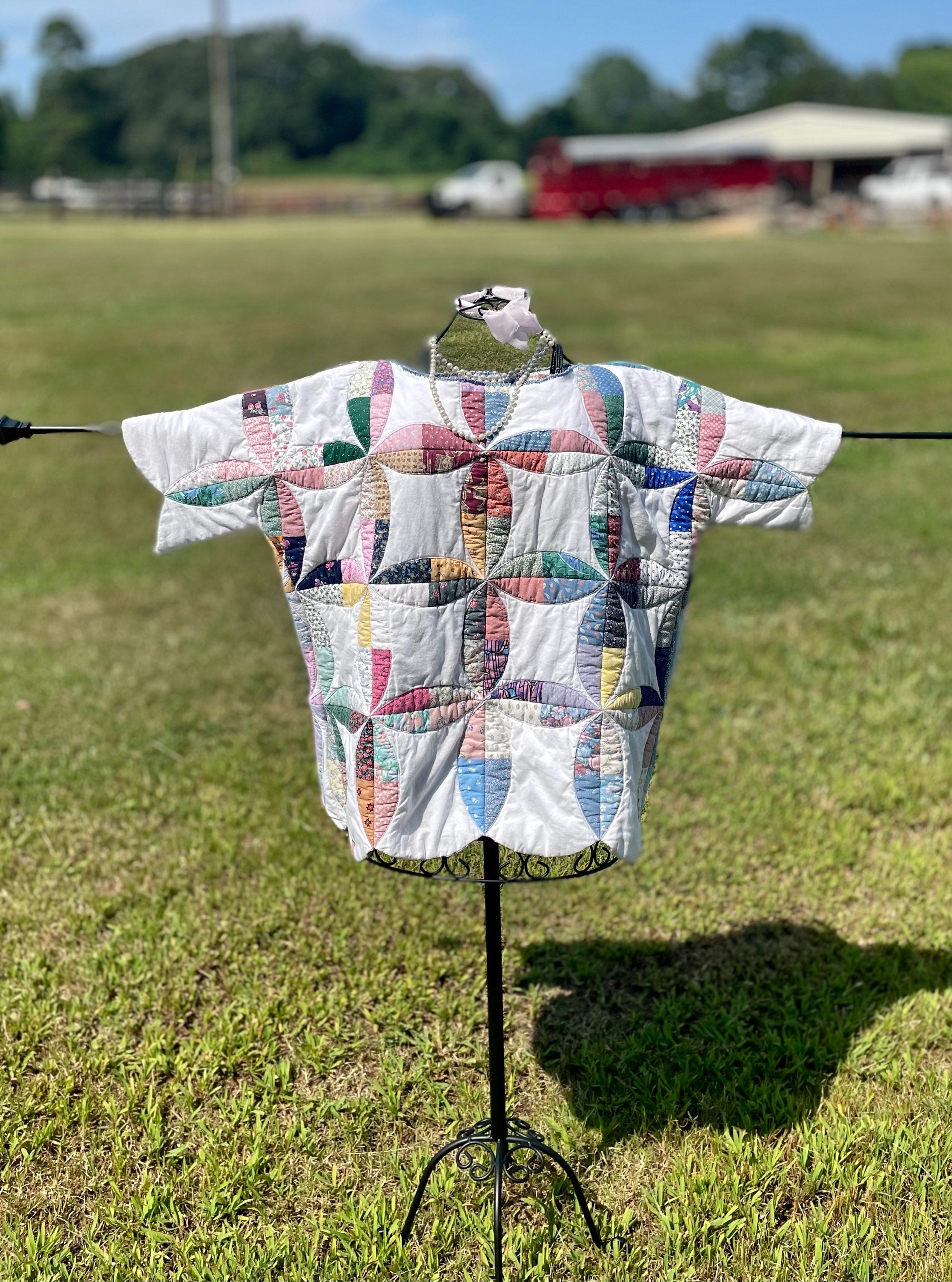 Cropped Tunic No Collar