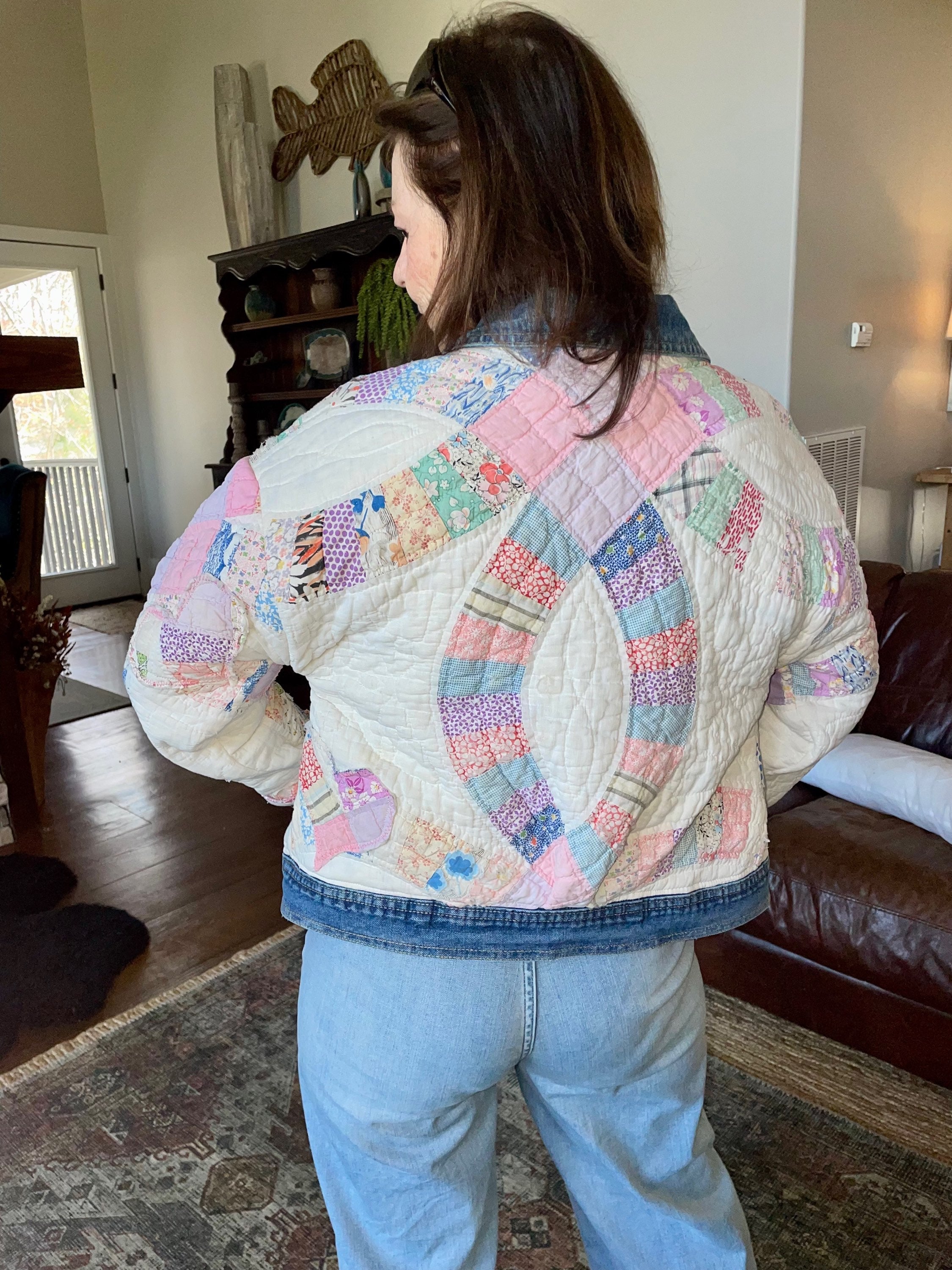 Jean Jacket with a Twist