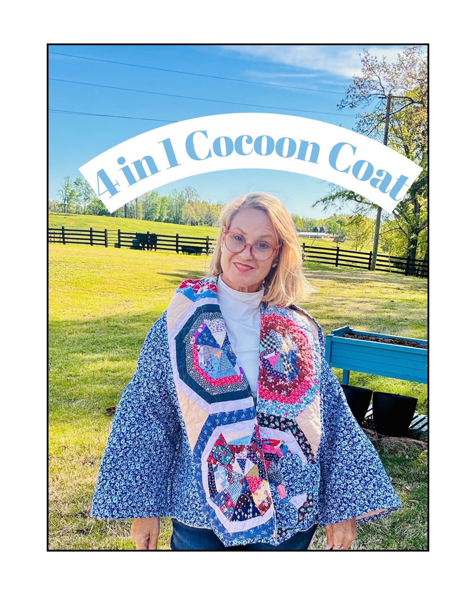 Melissa 4 in 1 Cocoon Coat