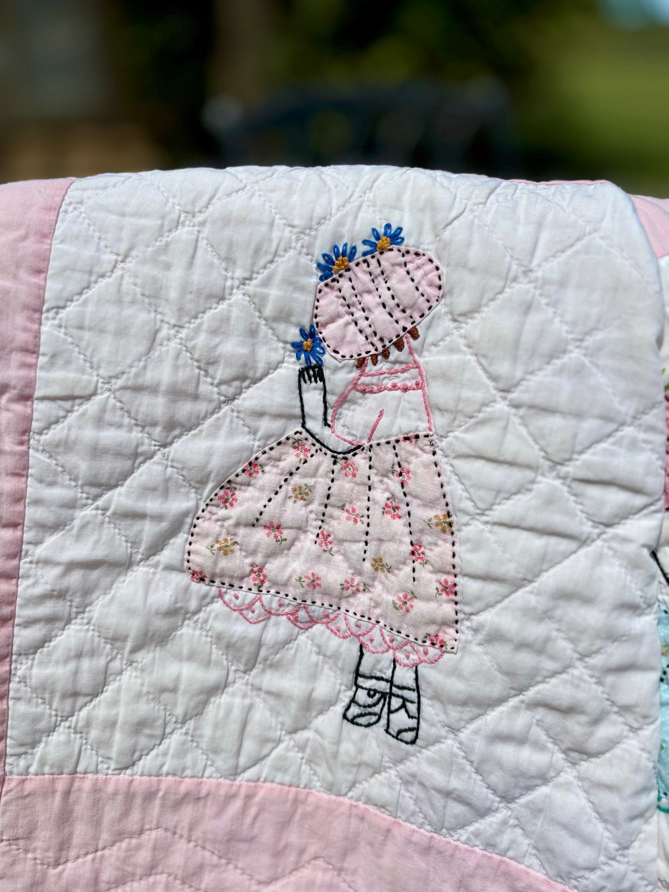 Falda cruzada Sun Bonnet Sue