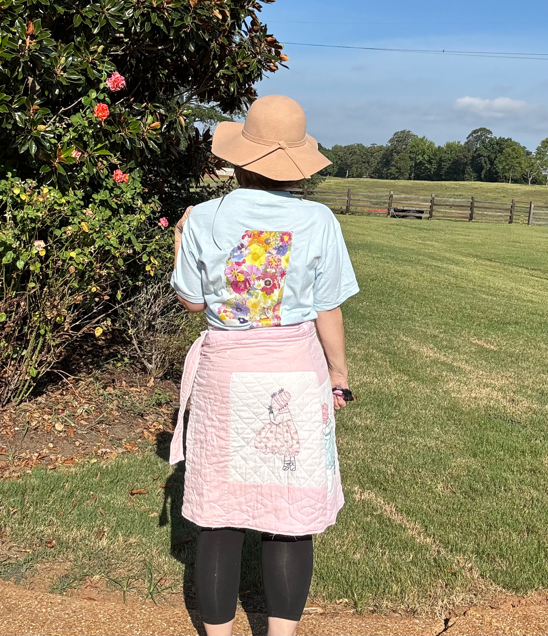 Falda cruzada Sun Bonnet Sue