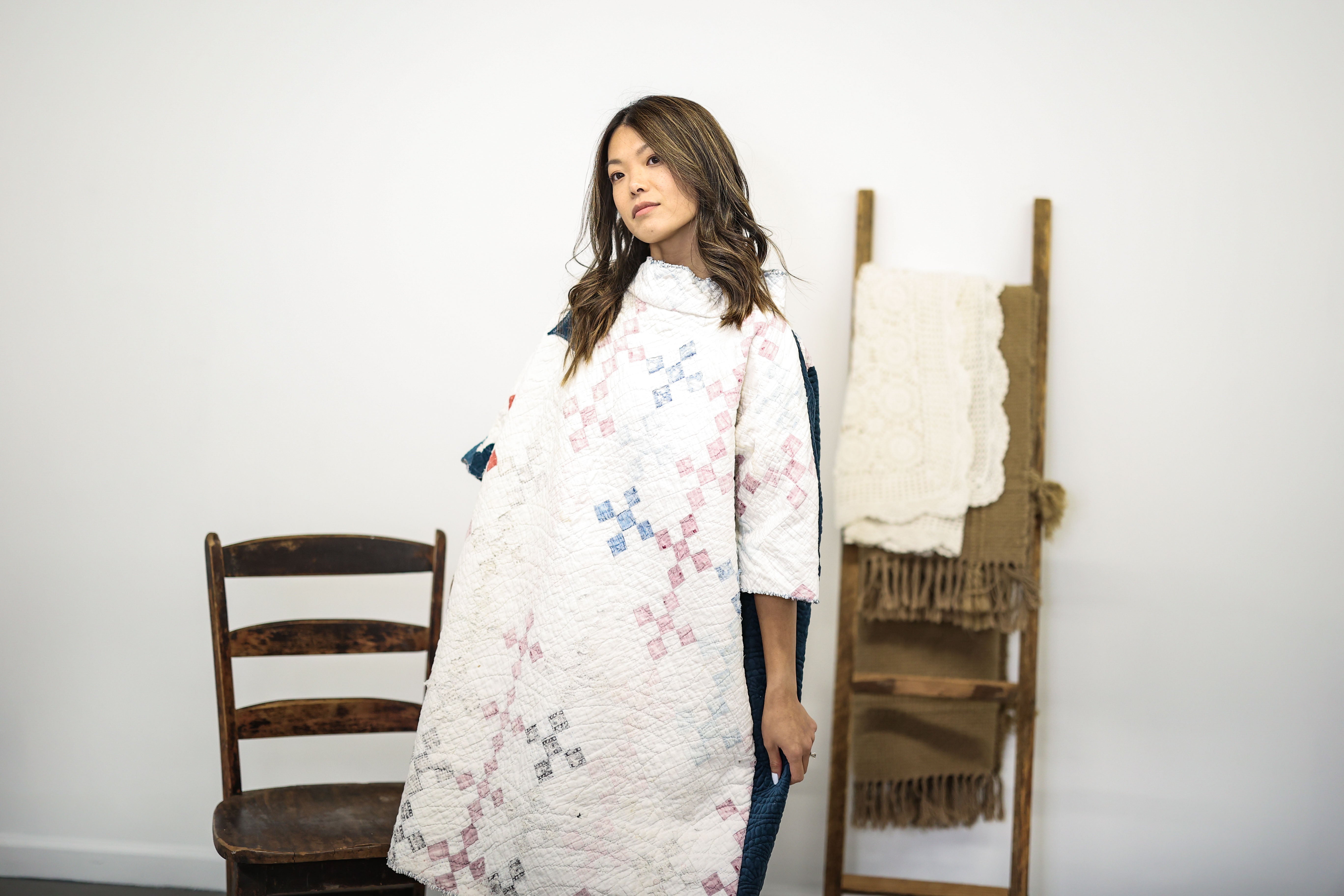 Long Tunic Jackie-O Collar