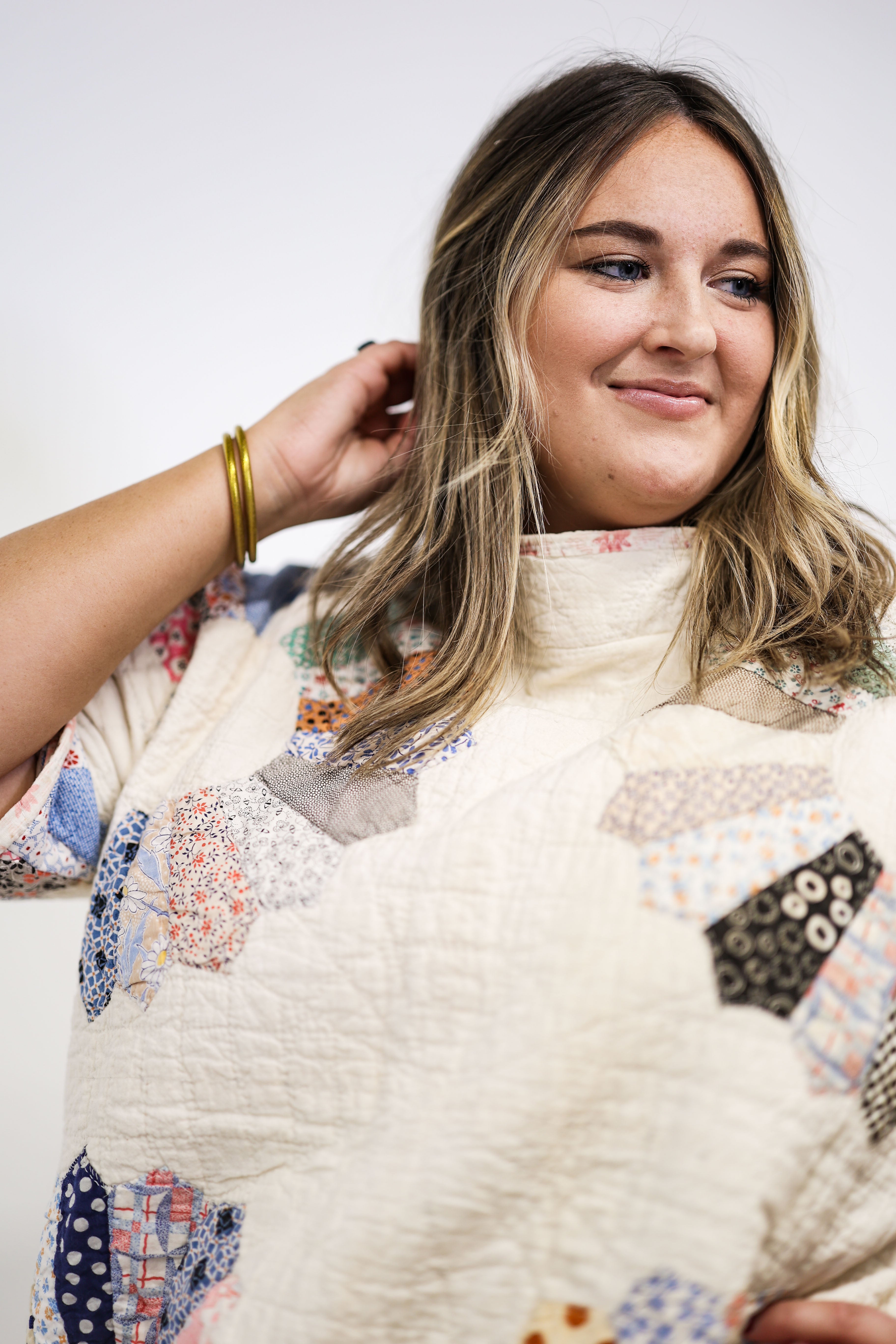 Long Tunic Jackie-O Collar