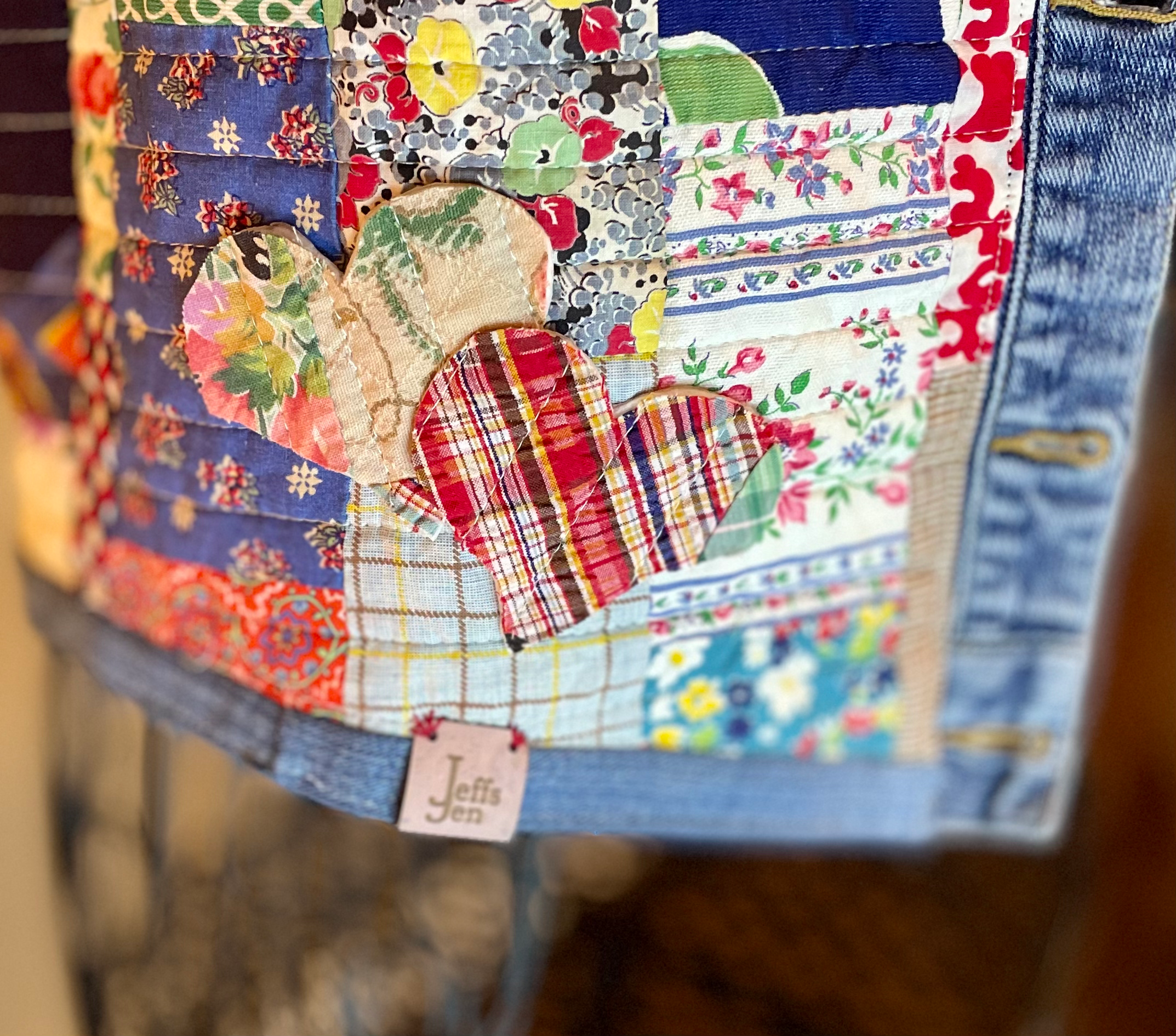 Chaqueta de jean con un toque especial