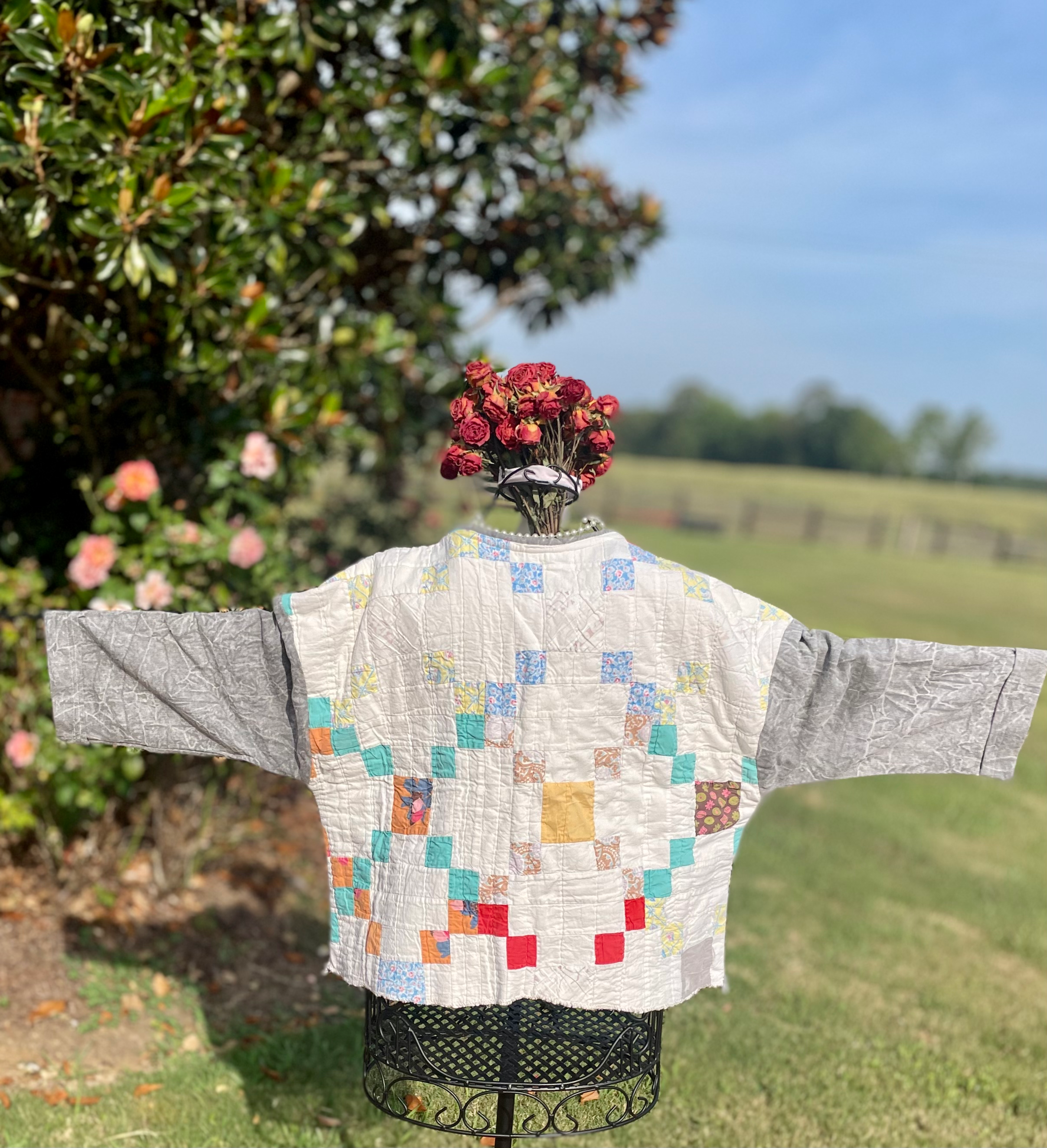 Jean Jacket with a Twist