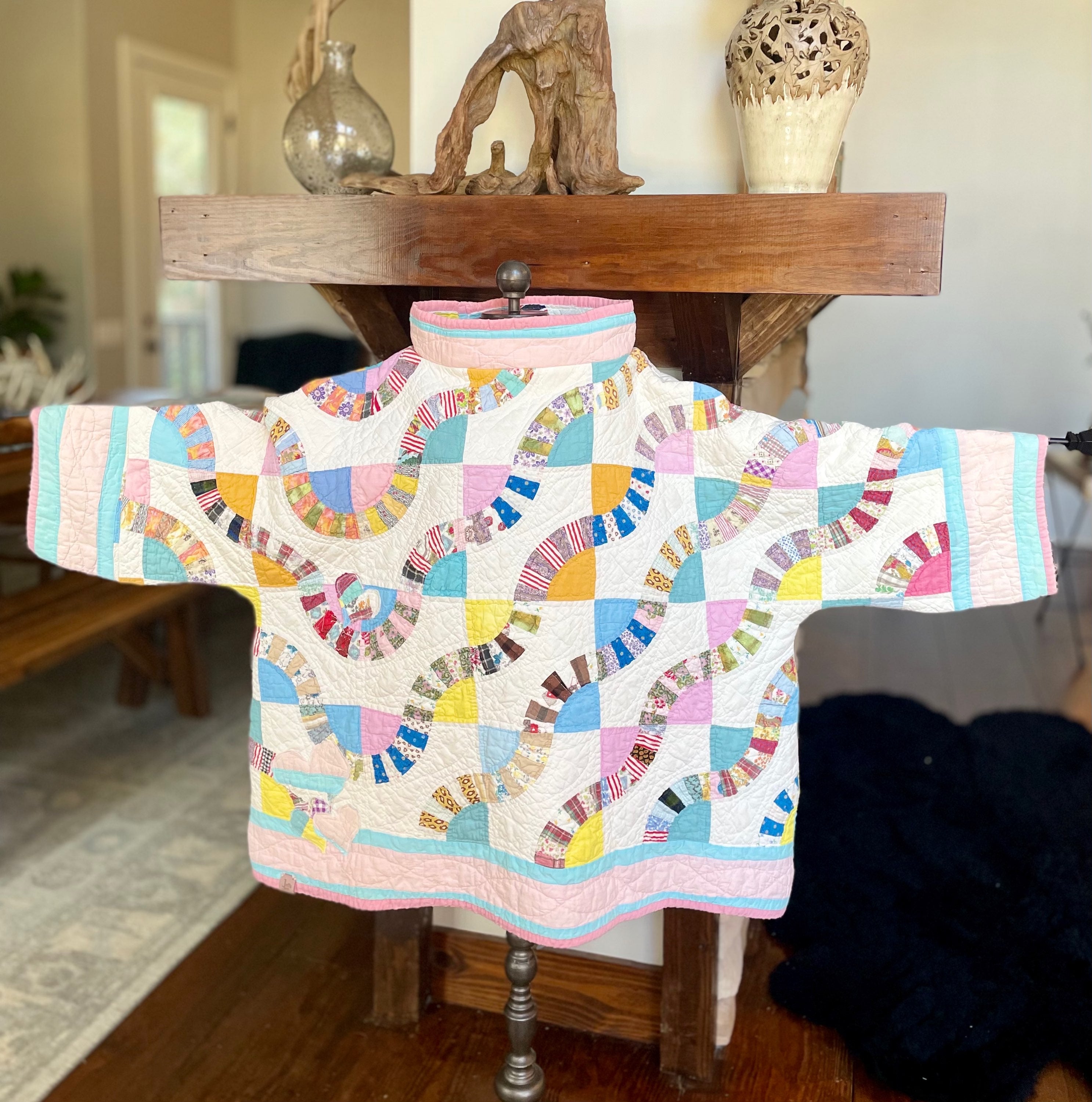 Copped Tunic Jackie-O collar Commission
