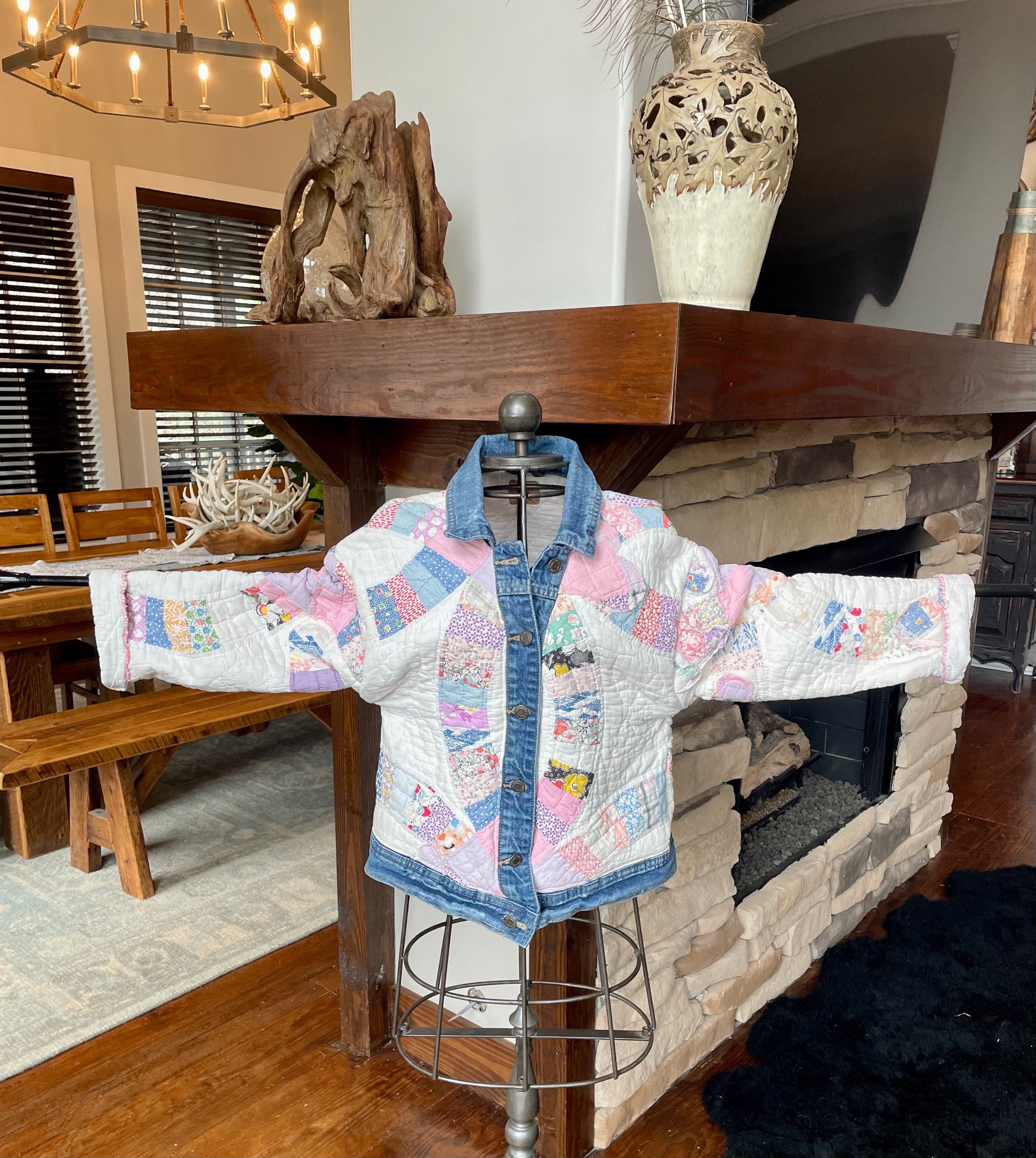 Jean Jacket with a Twist