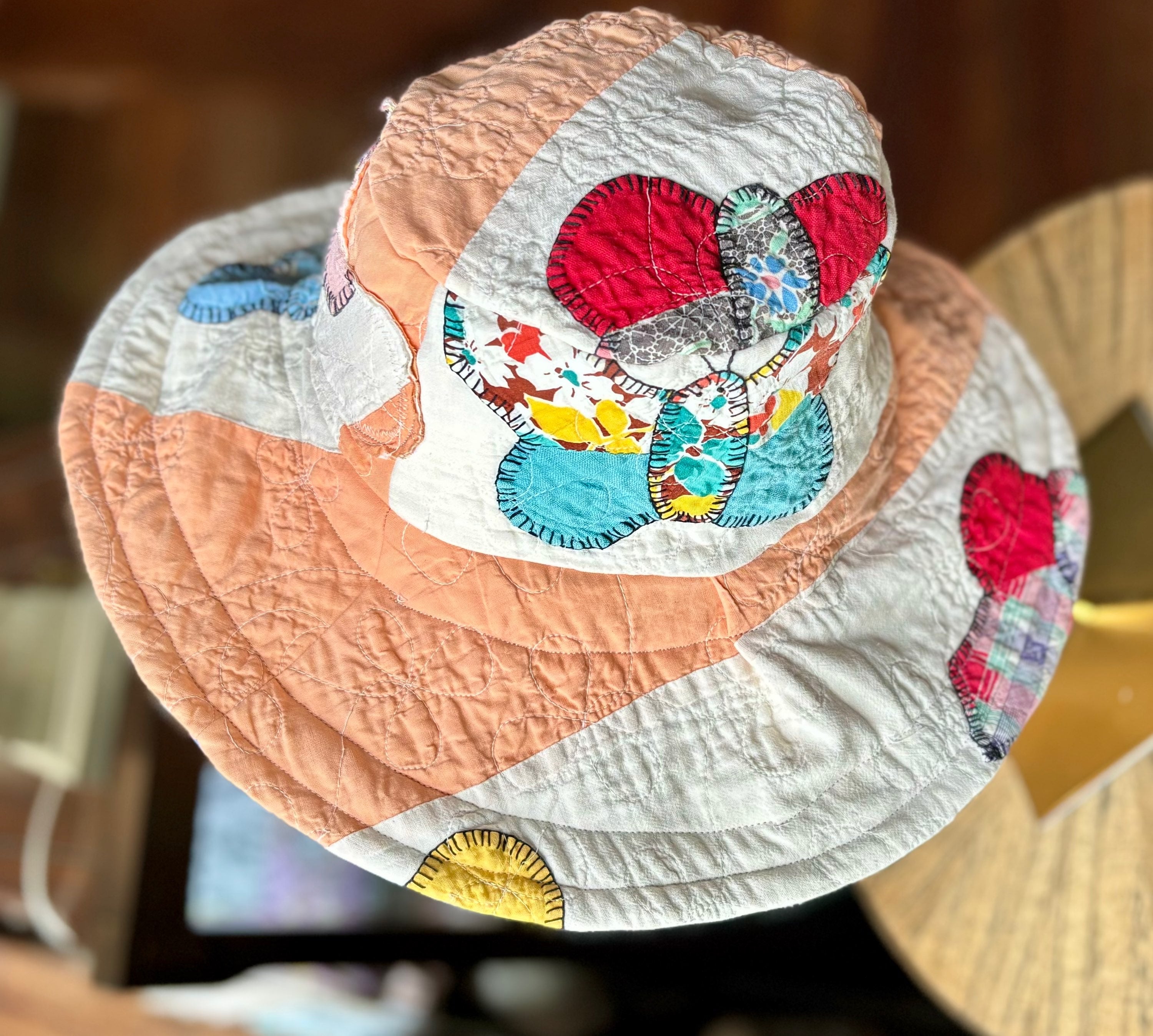 Sombrero de cubo reversible