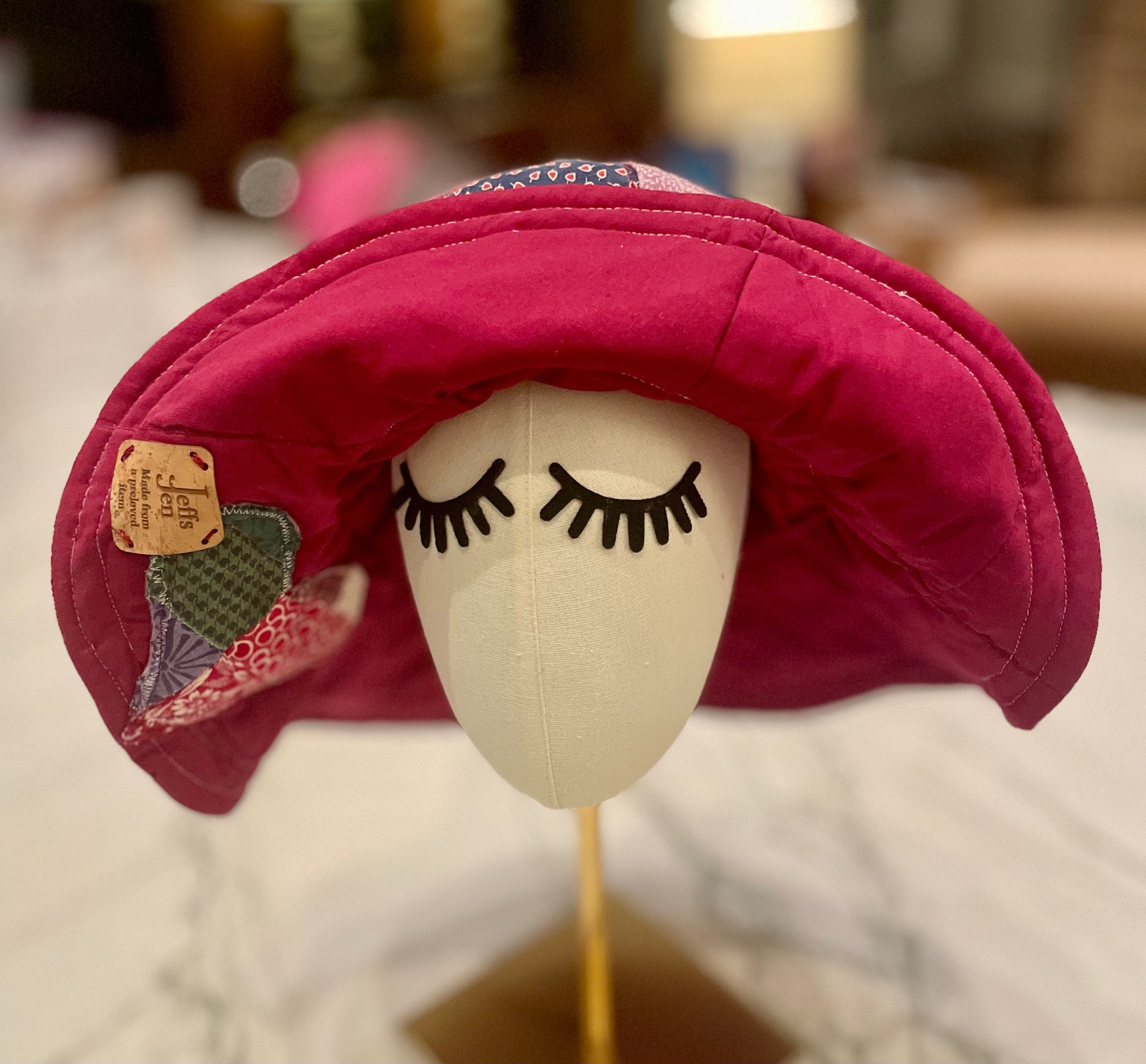 Sombrero de cubo reversible