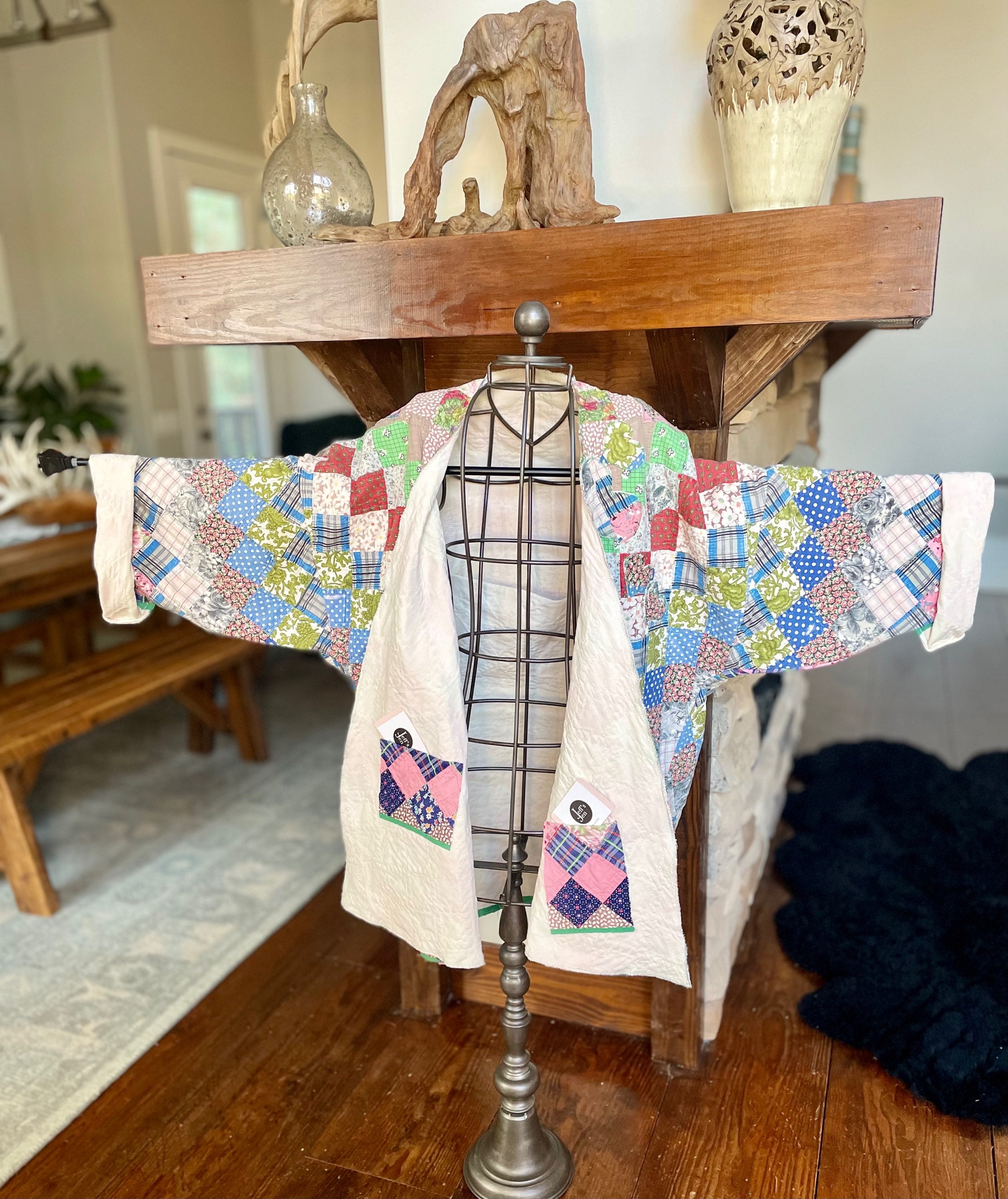 Long Cocoon Coat No Collar