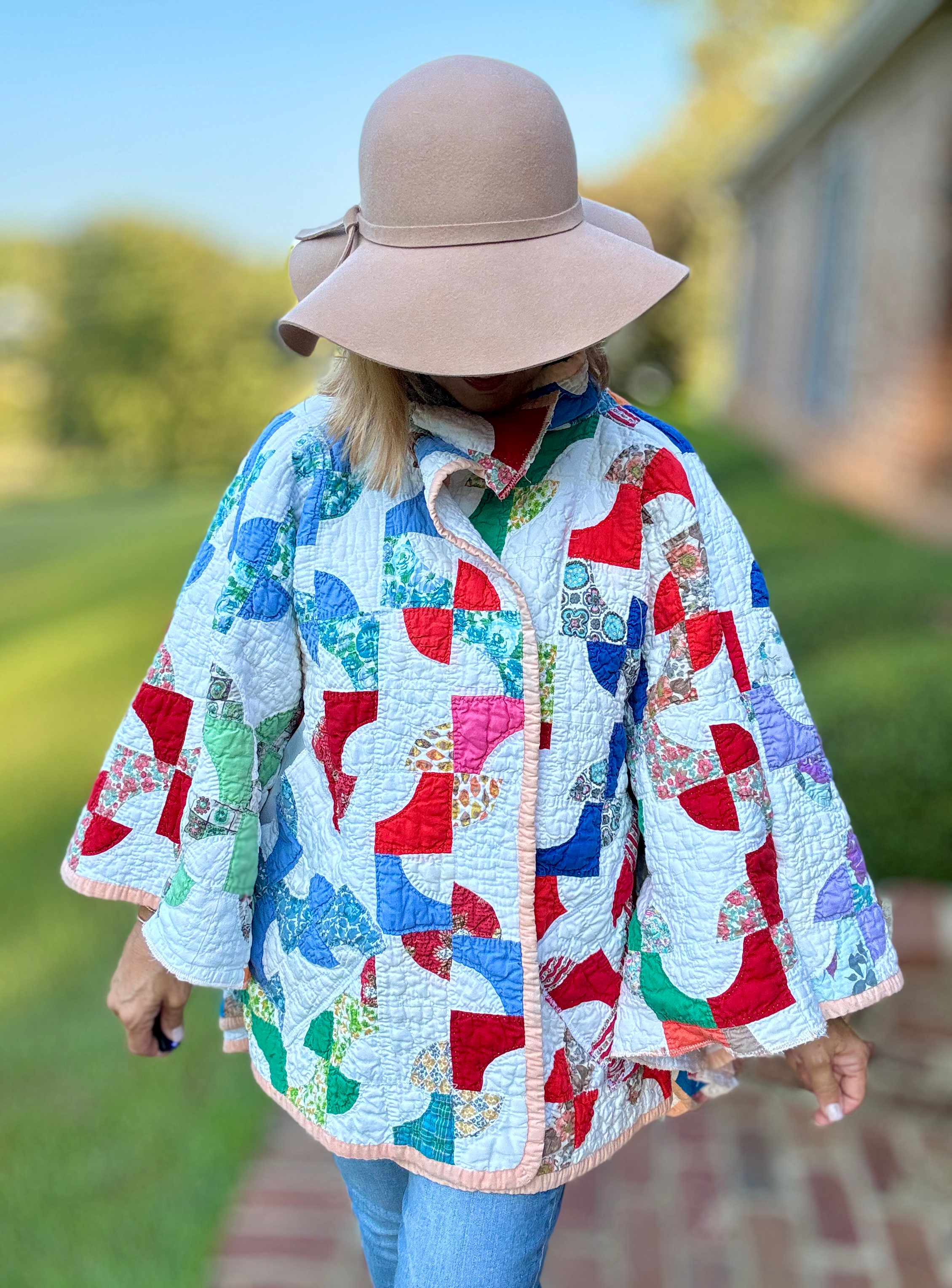 Cropped Squared Cloak