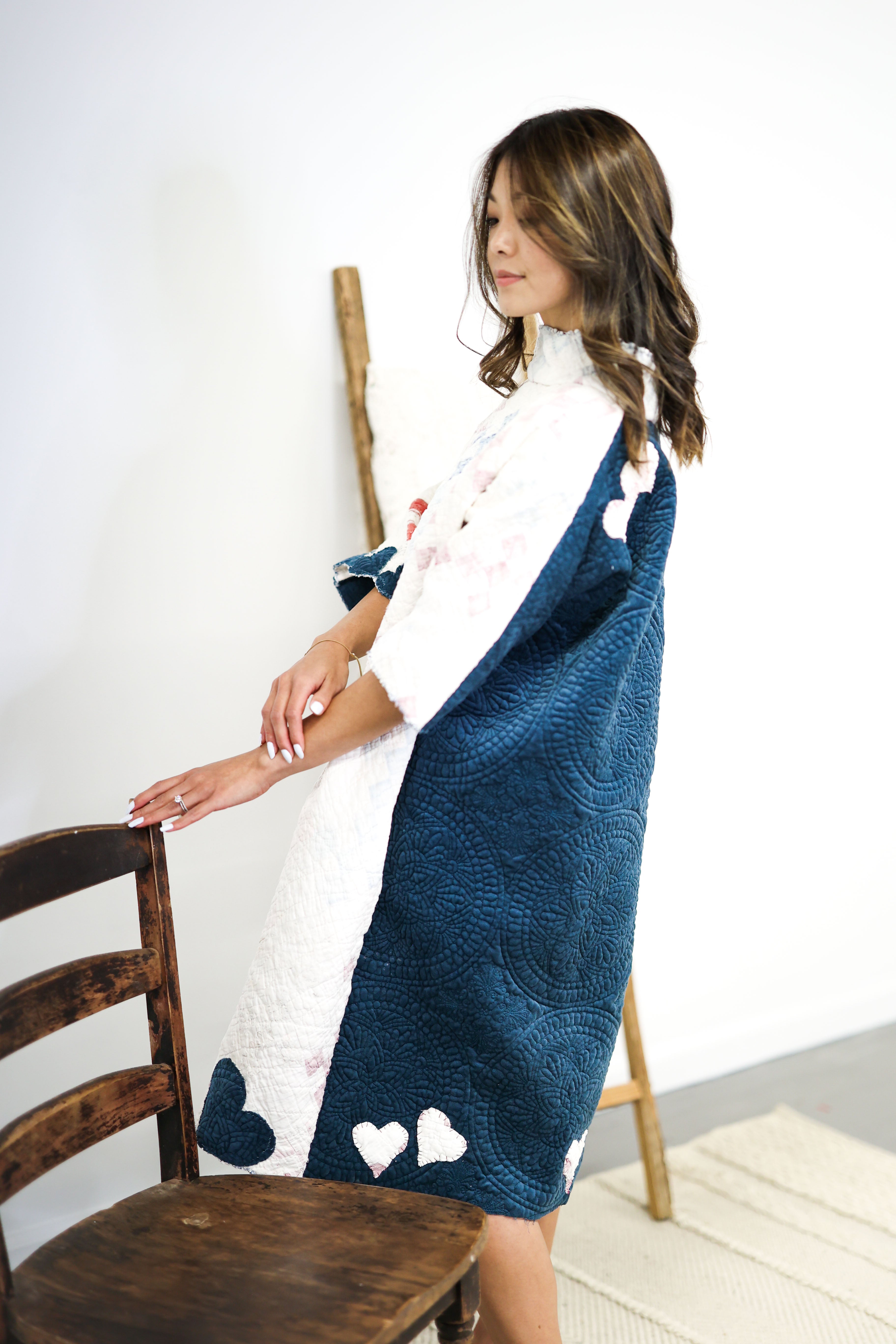 Long Tunic Jackie-O Collar