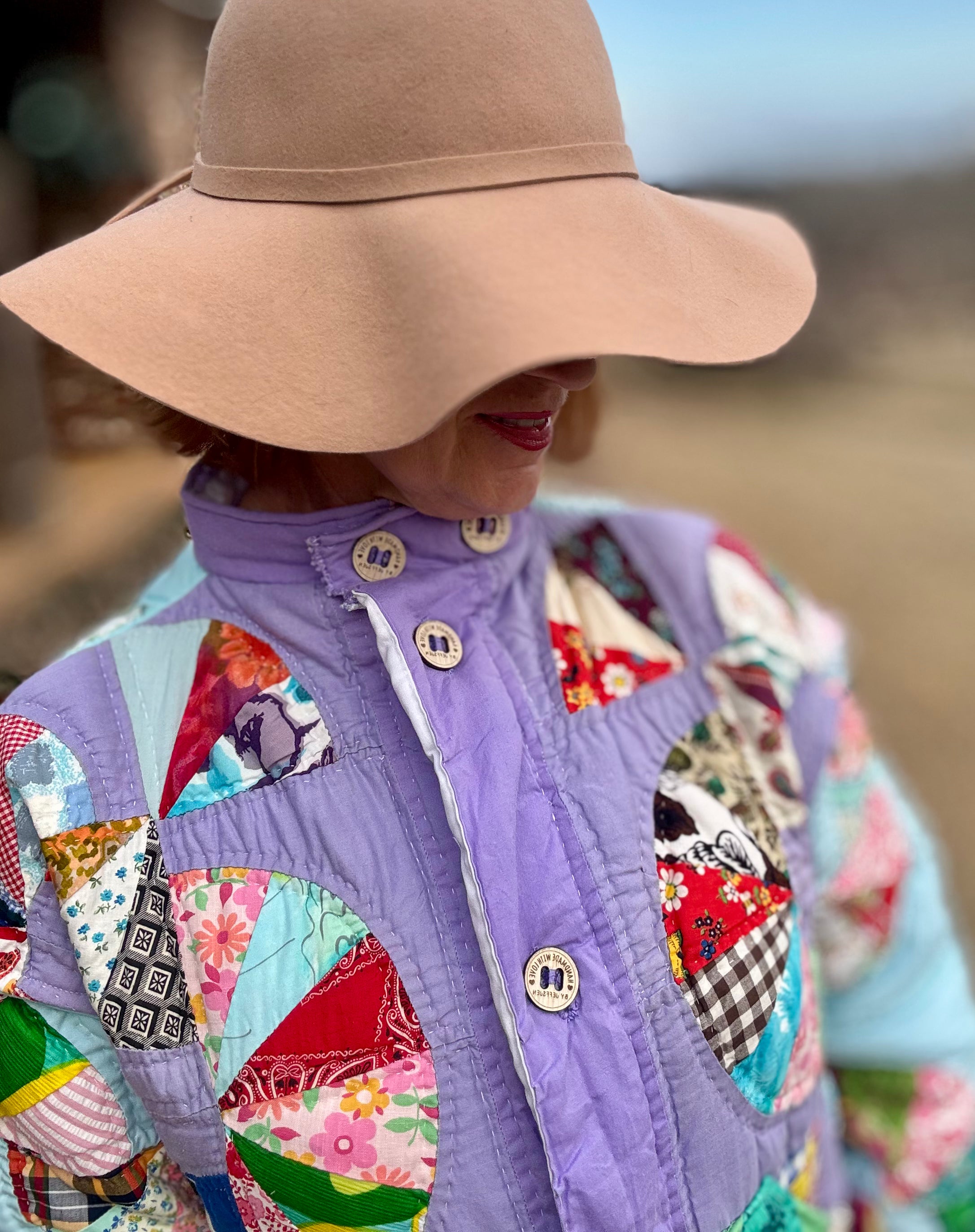 Jill Abrigo vaquero corto M-L