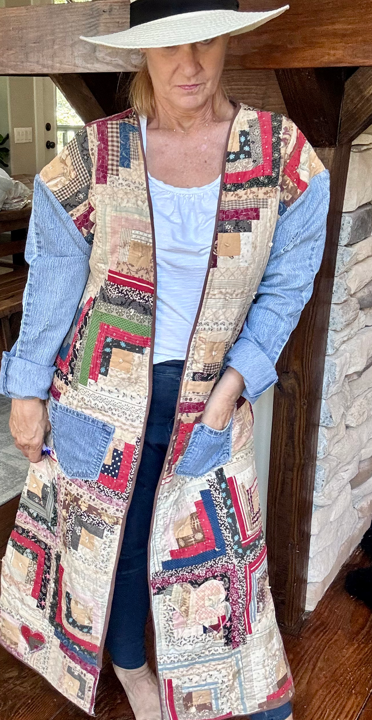 Jessica (gabardina de vaquero)