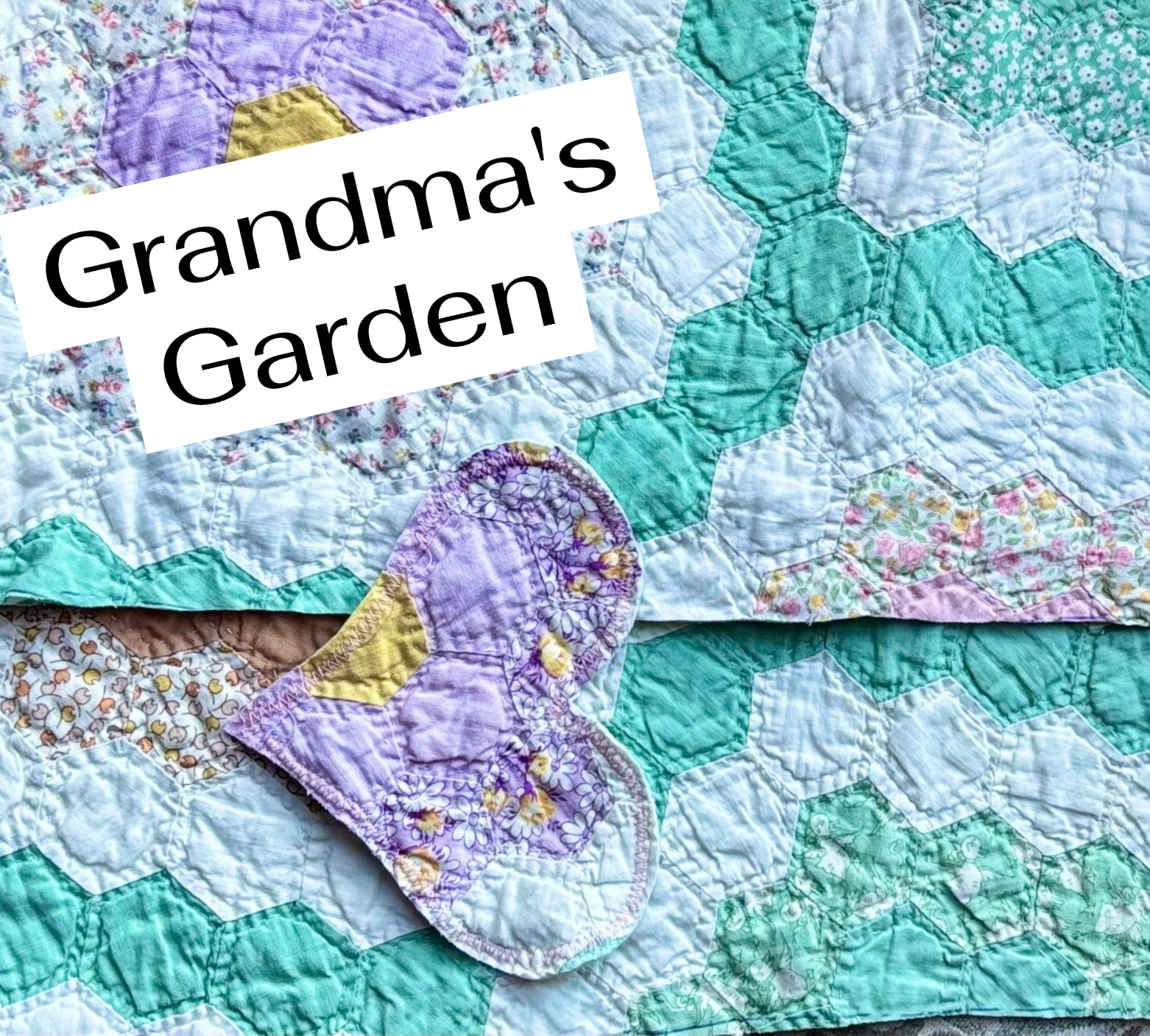 Jean Panels Grandmas Garden