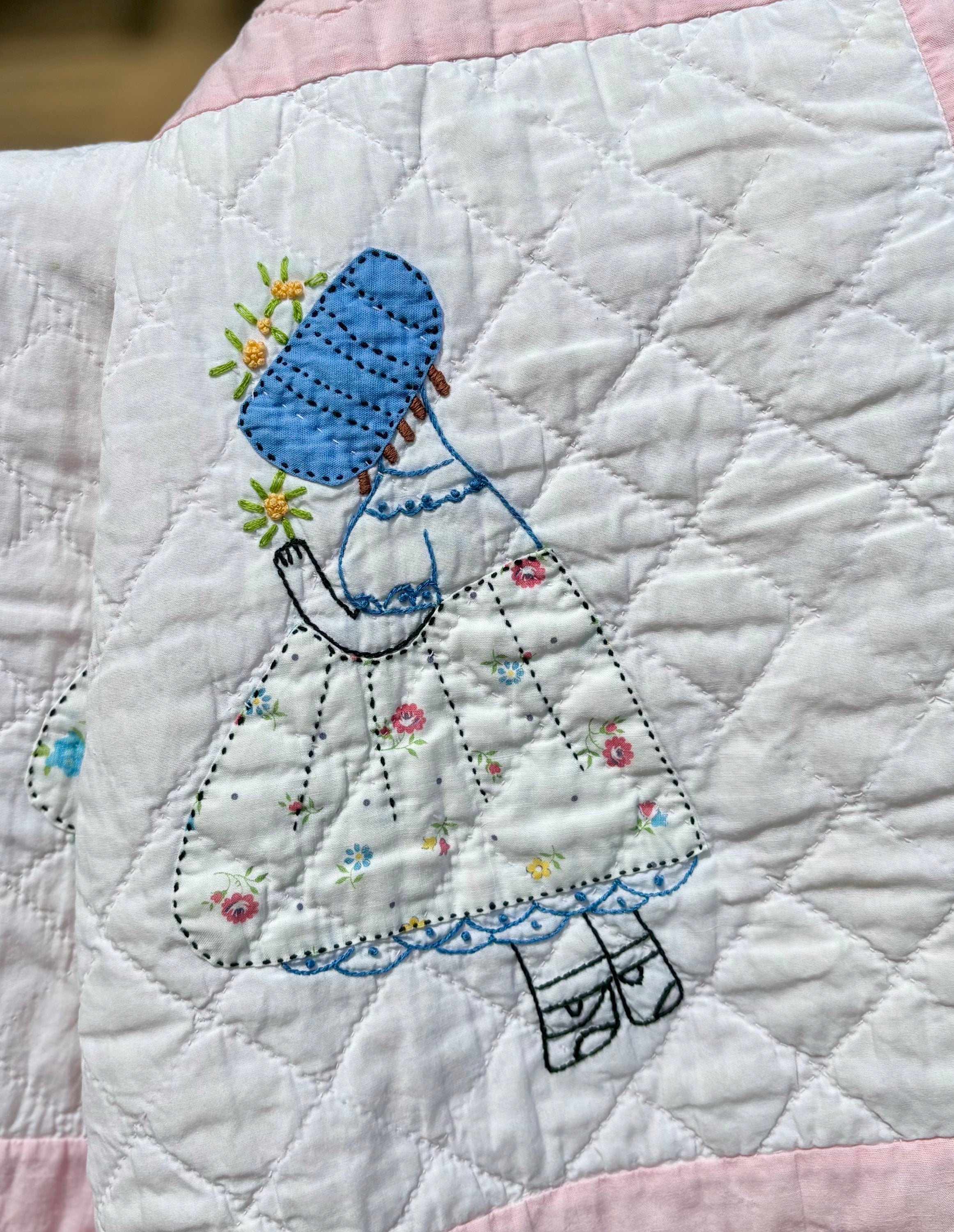 Falda cruzada Sun Bonnet Sue