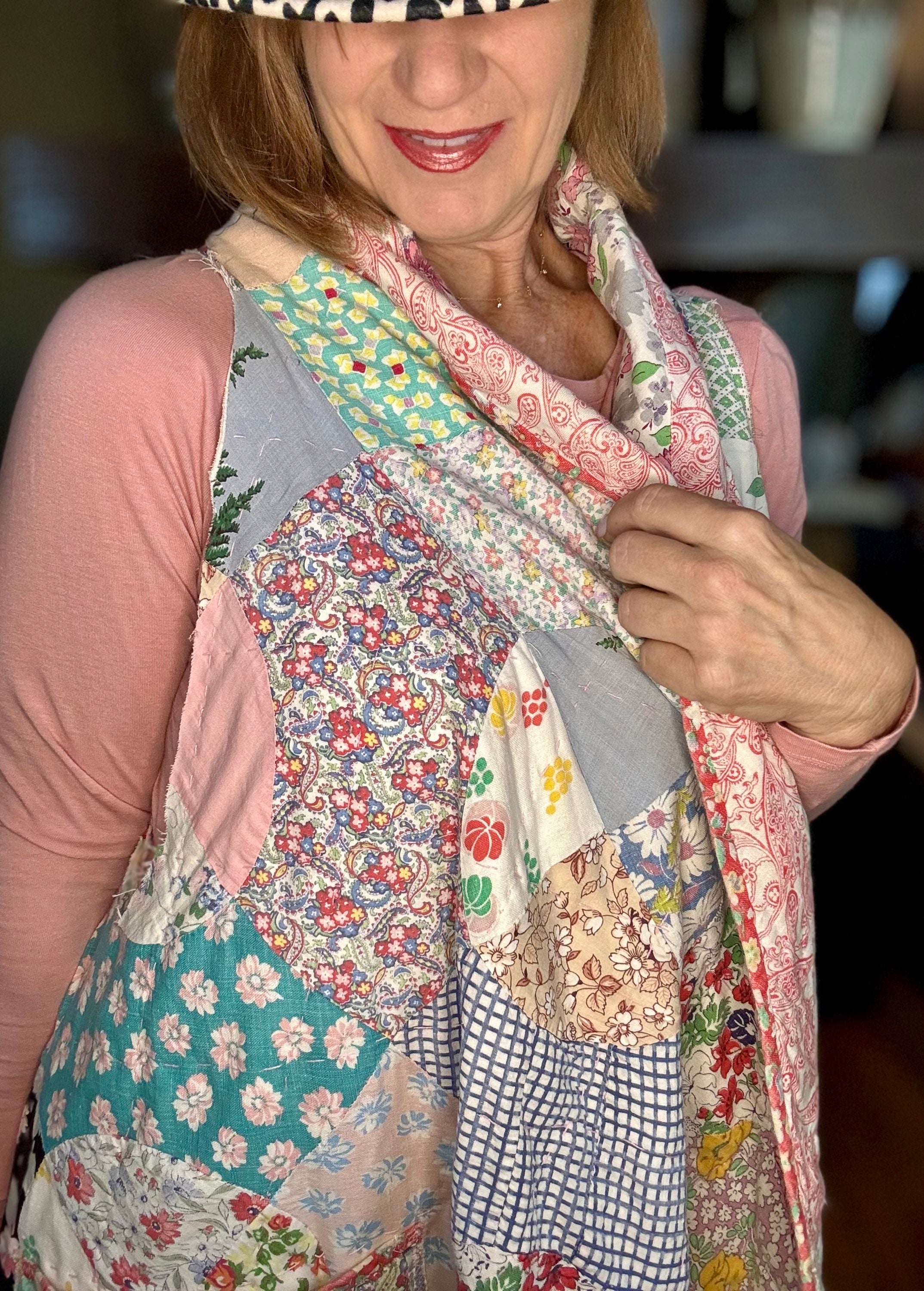 Asymmetrical Shawl Vest