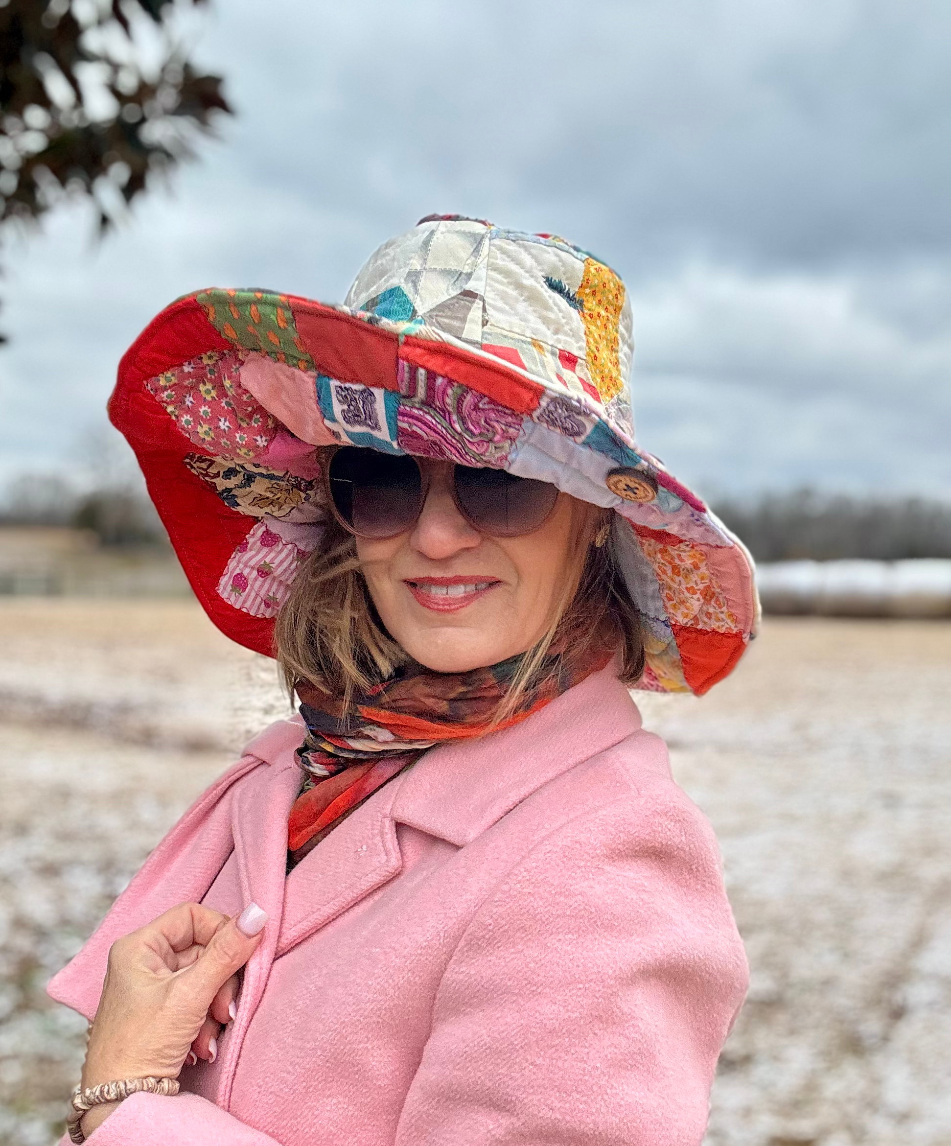 Sombrero de cubo reversible