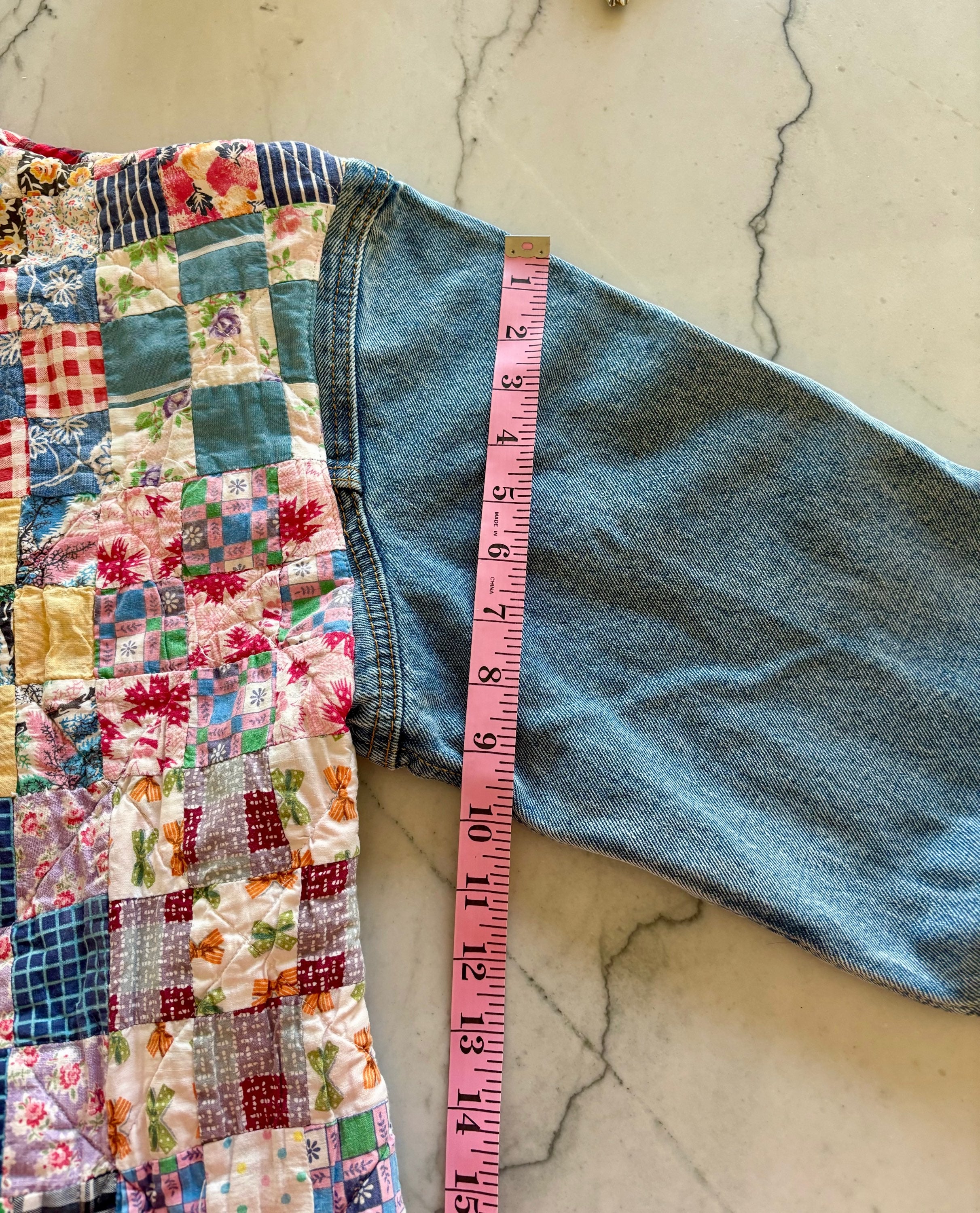 Jean Jacket with a Twist