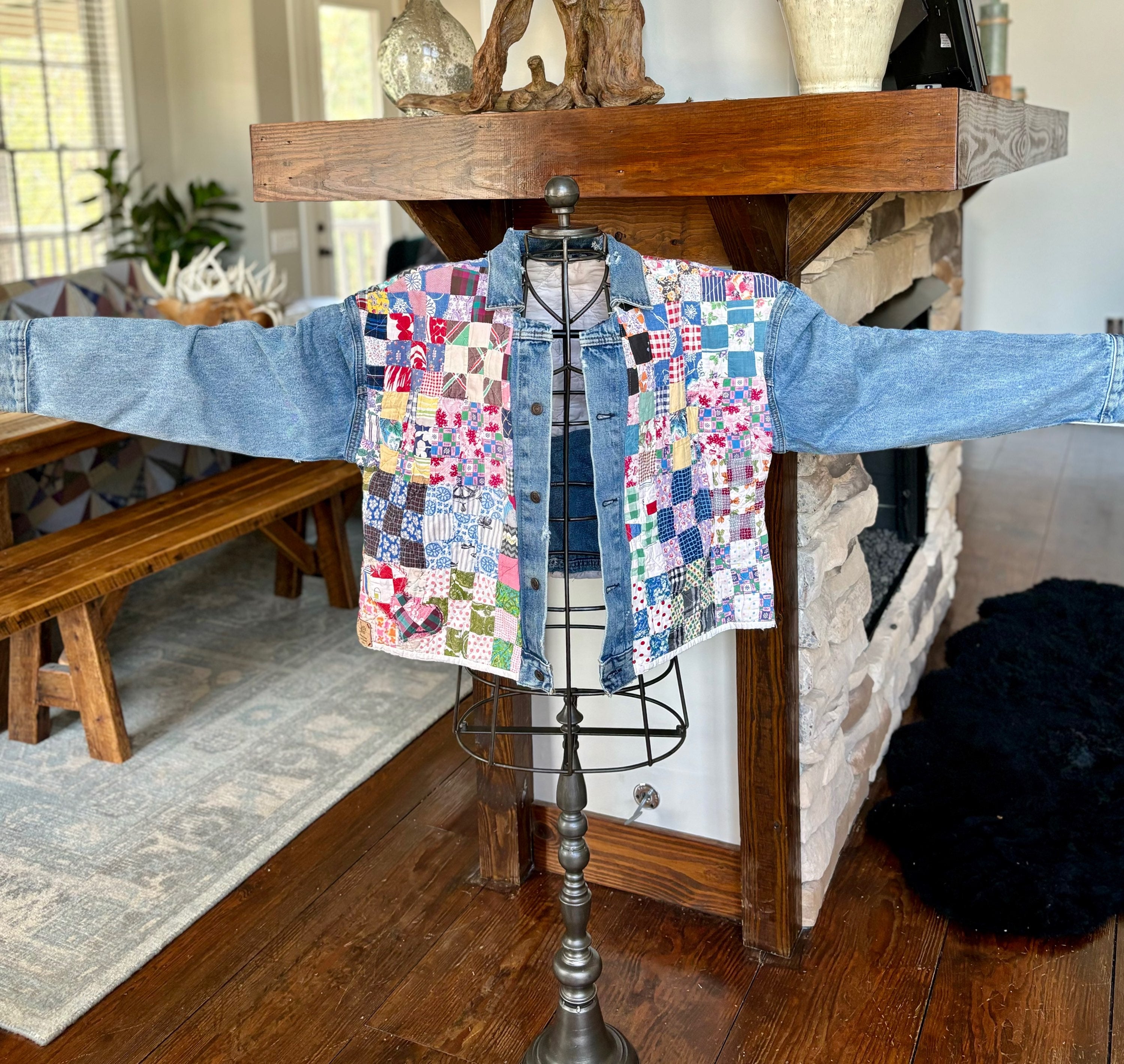 Jean Jacket with a Twist