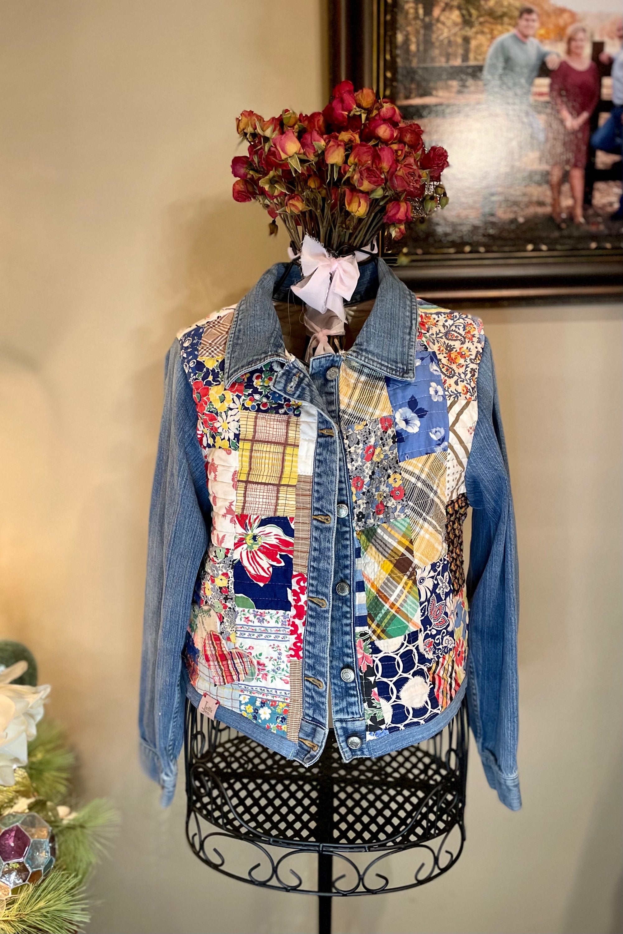 Chaqueta de jean con un toque especial