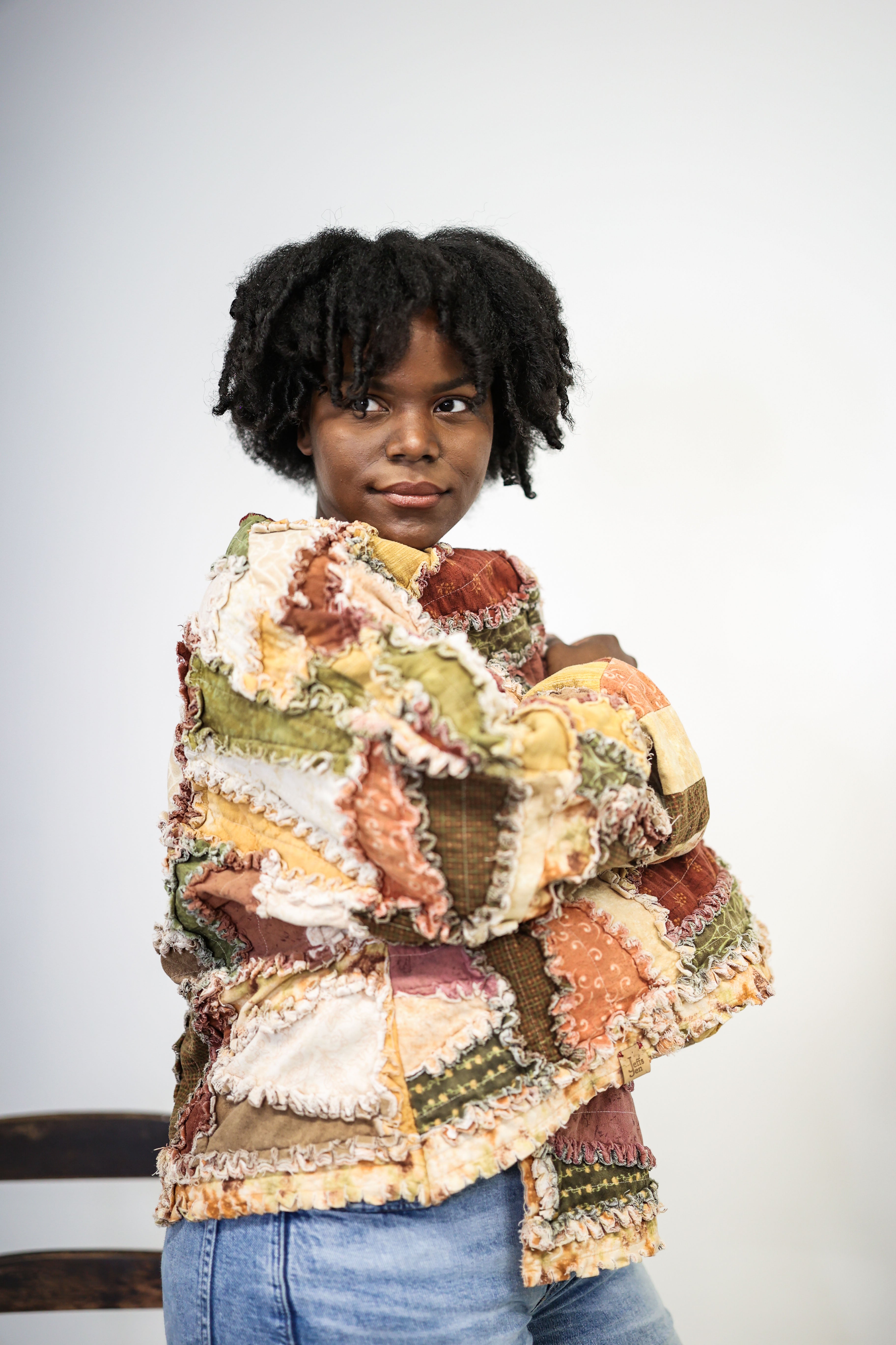 Short Cowboy Coat w/Belle Sleeves