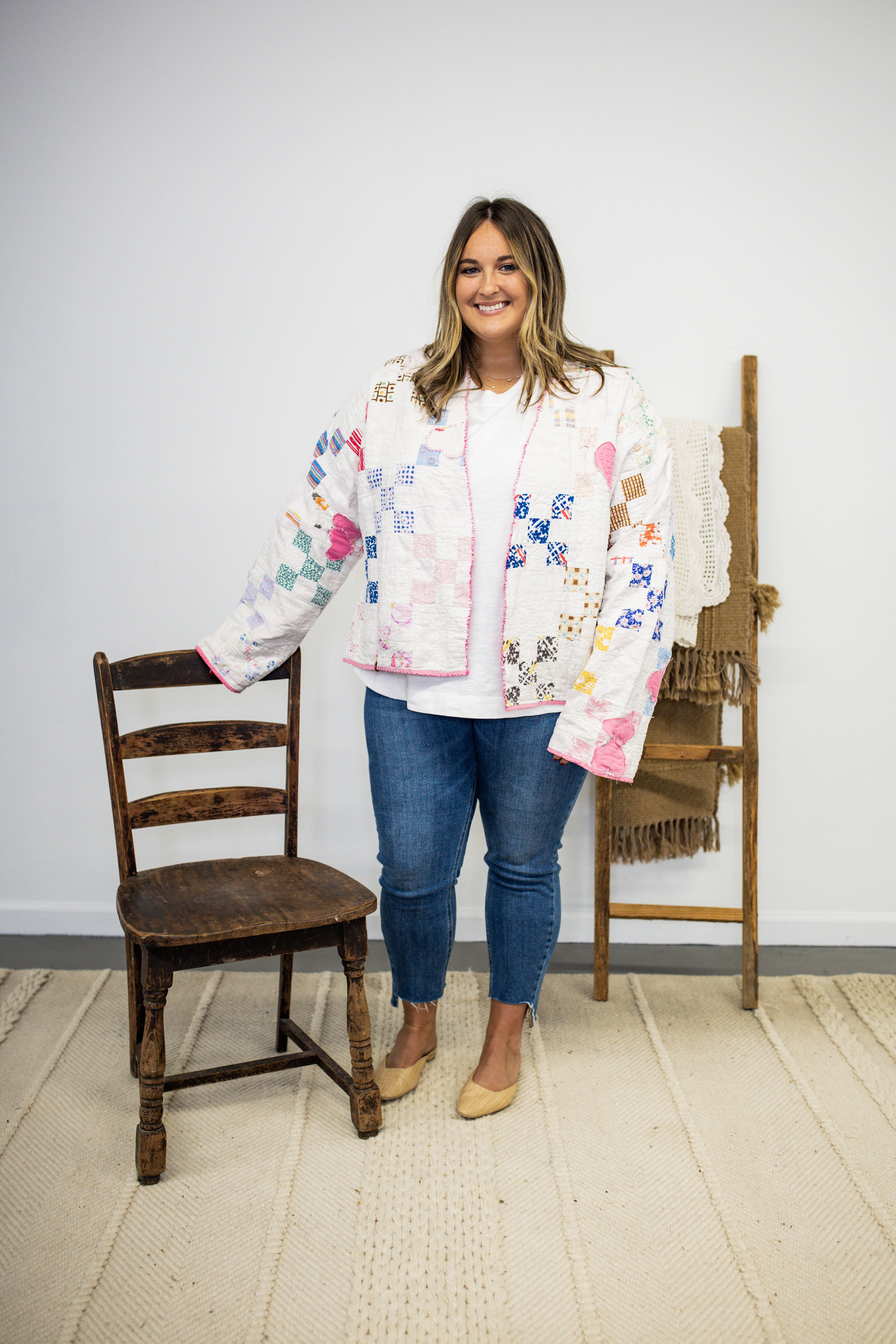 Short Cowboy Coat w/Belle Sleeves