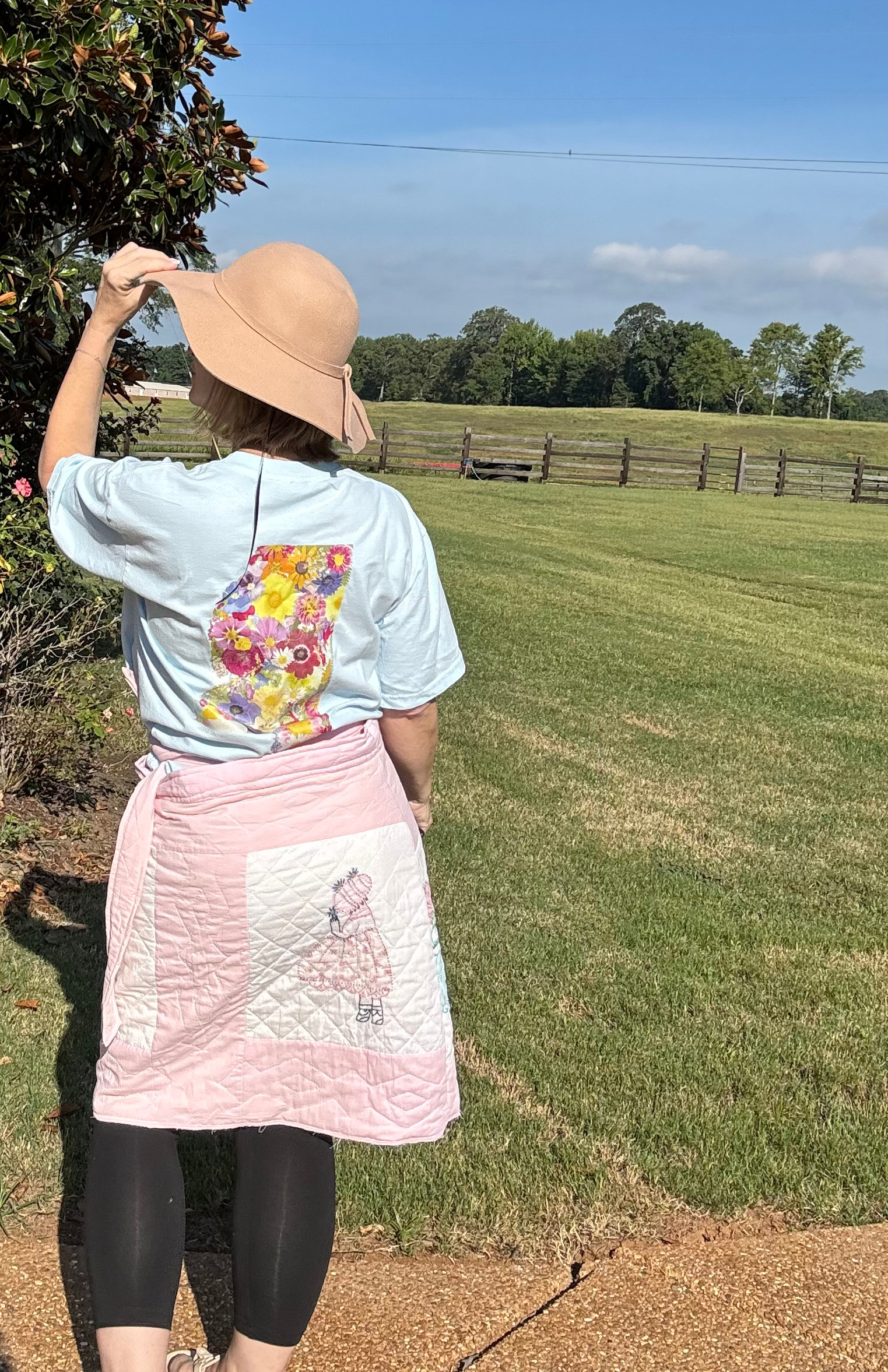 Falda cruzada Sun Bonnet Sue