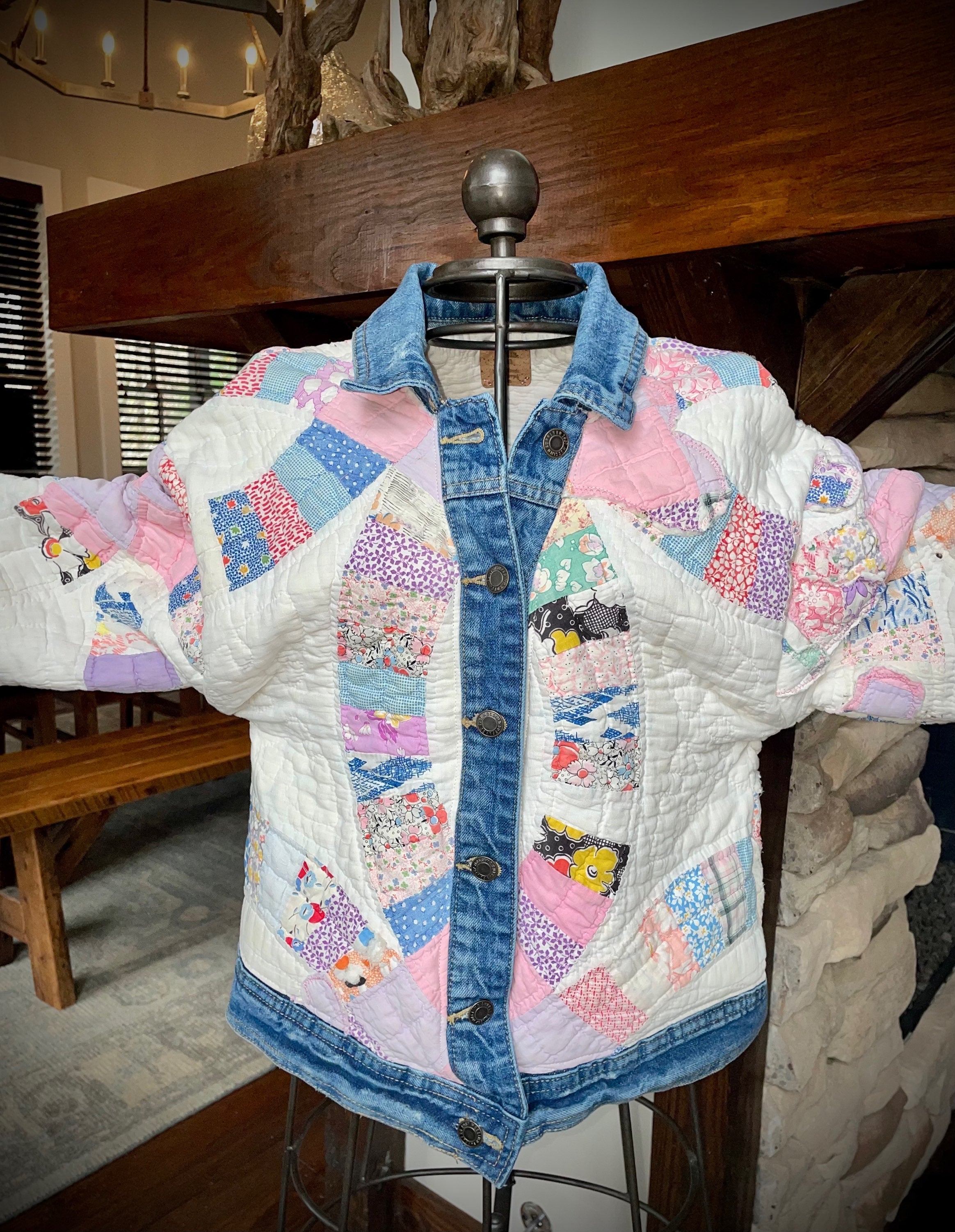 Jean Jacket with a Twist
