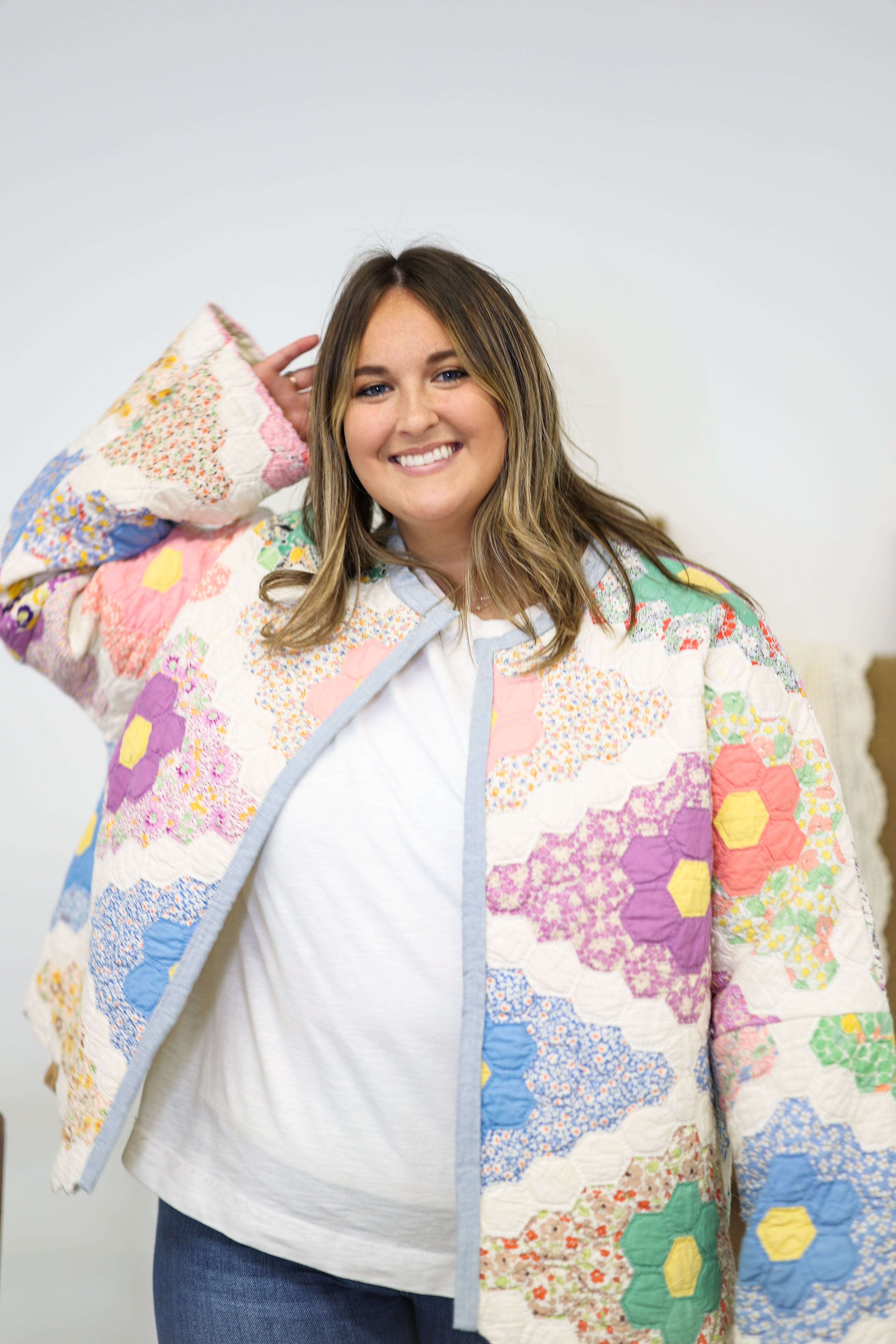 Short Cowboy Coat w/Belle Sleeves