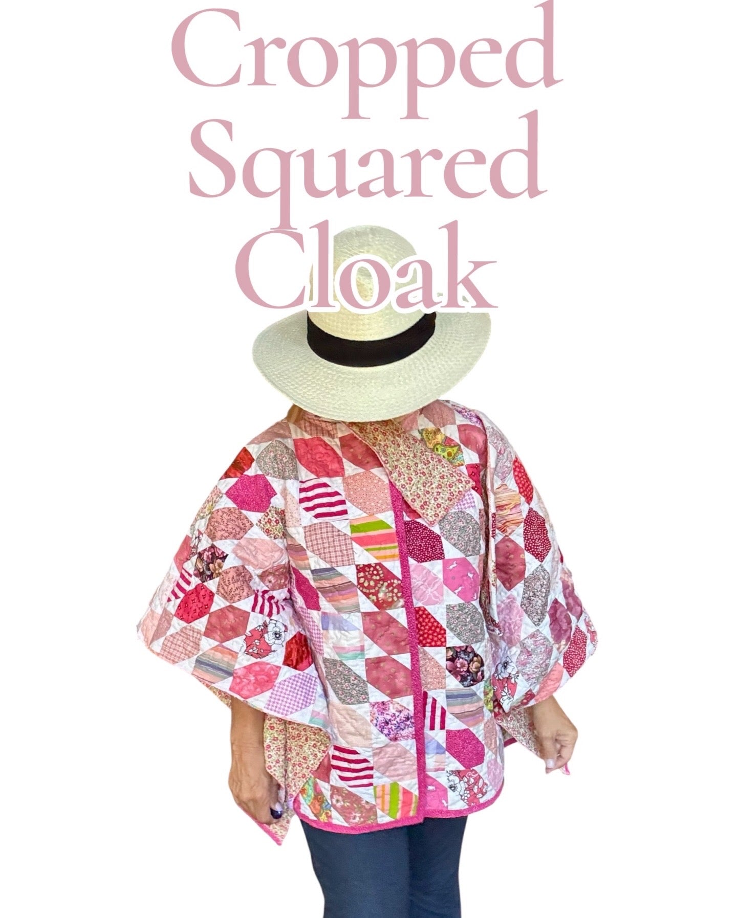 Ellen (Cropped Squared Cloak)
