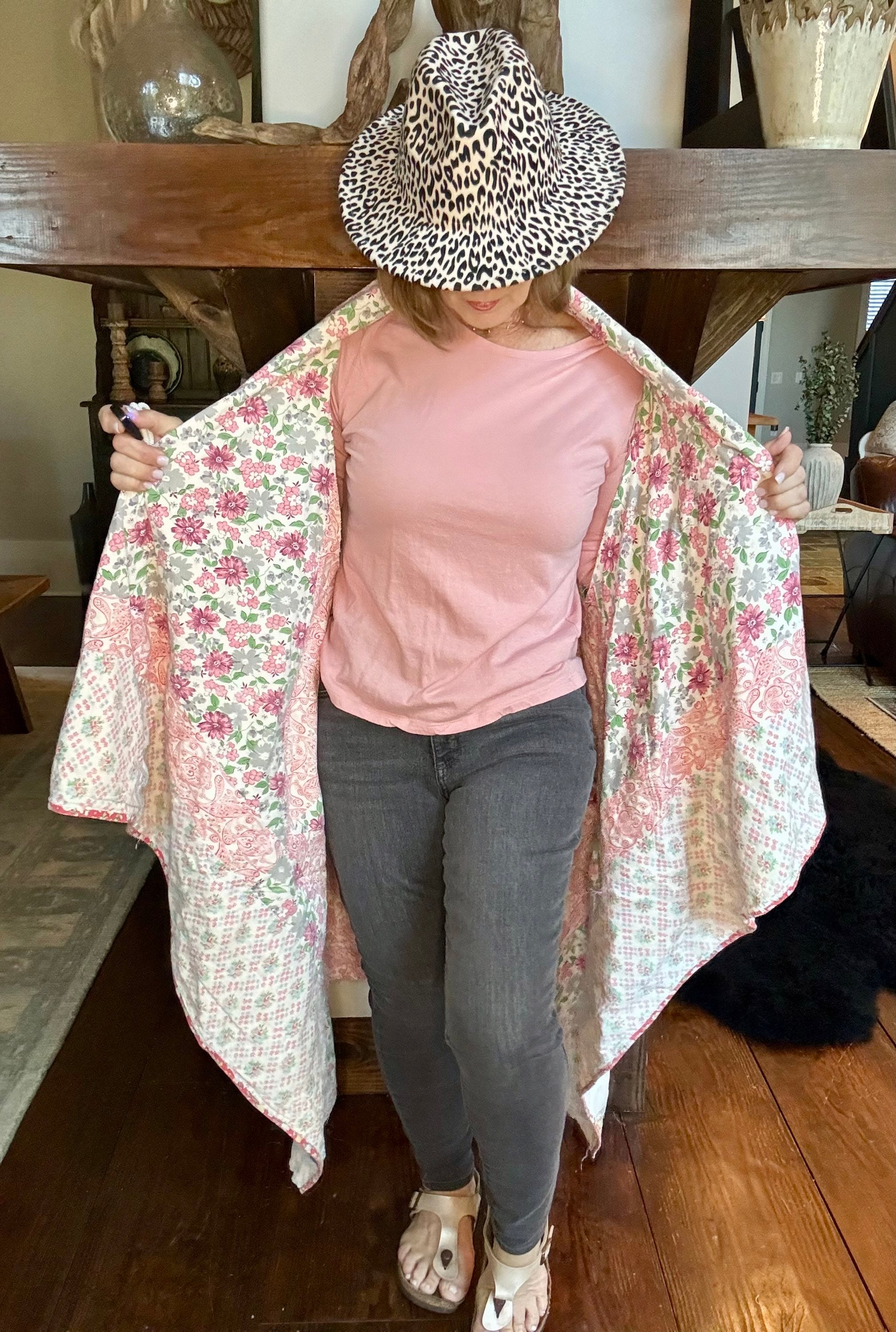 Asymmetrical Shawl Vest