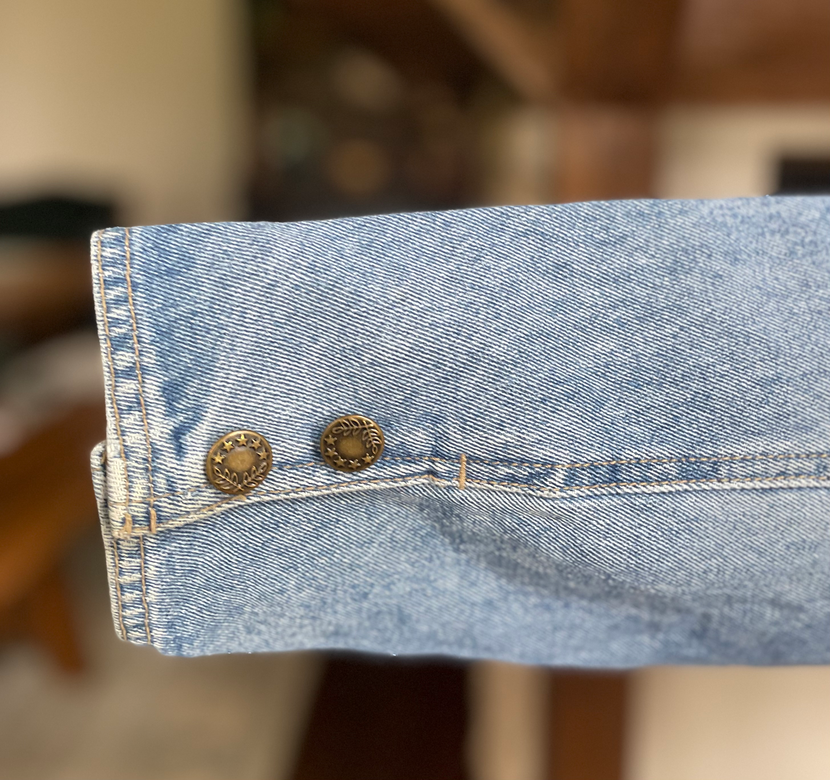 Jean Jacket with a Twist