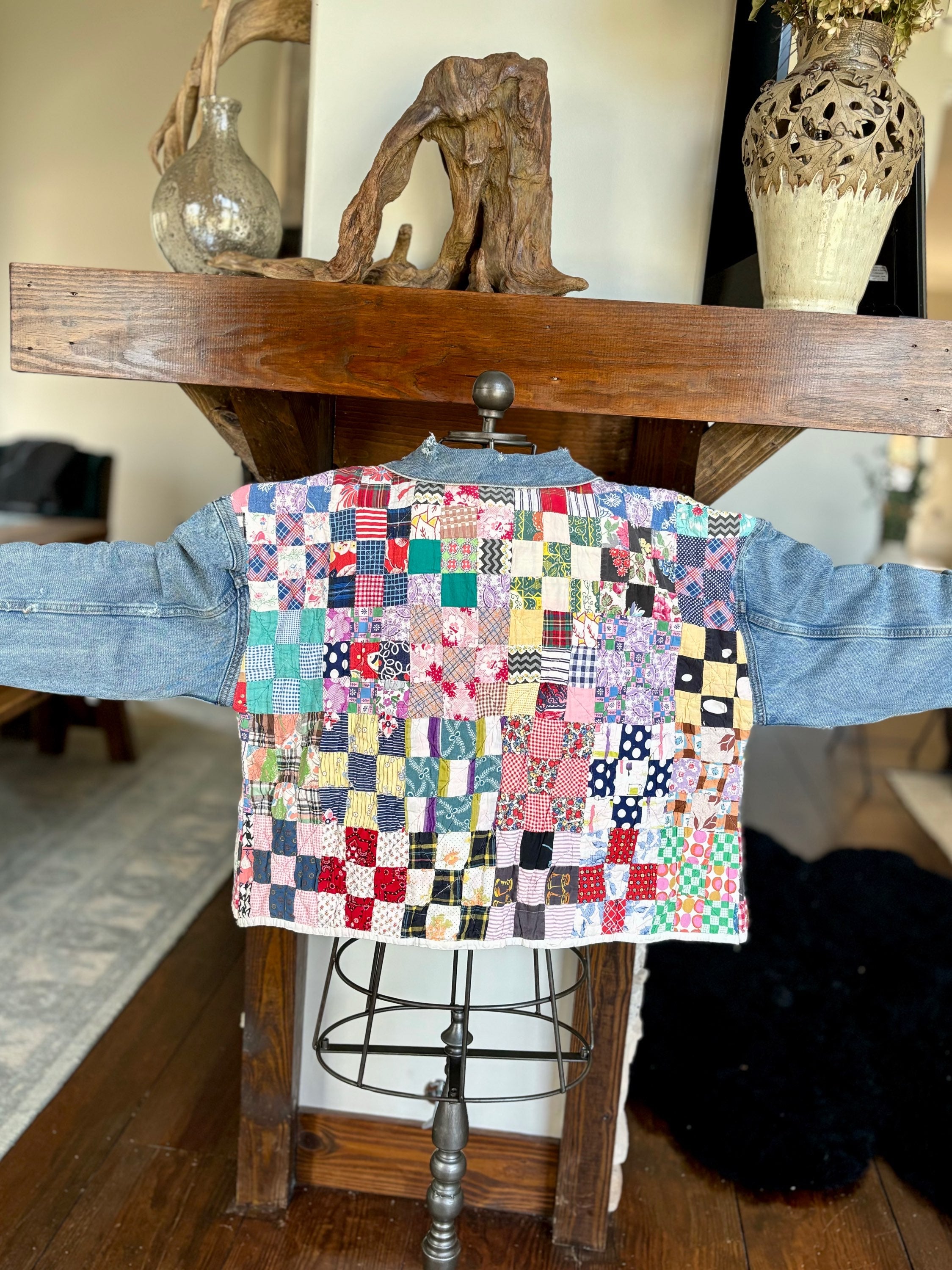Jean Jacket with a Twist