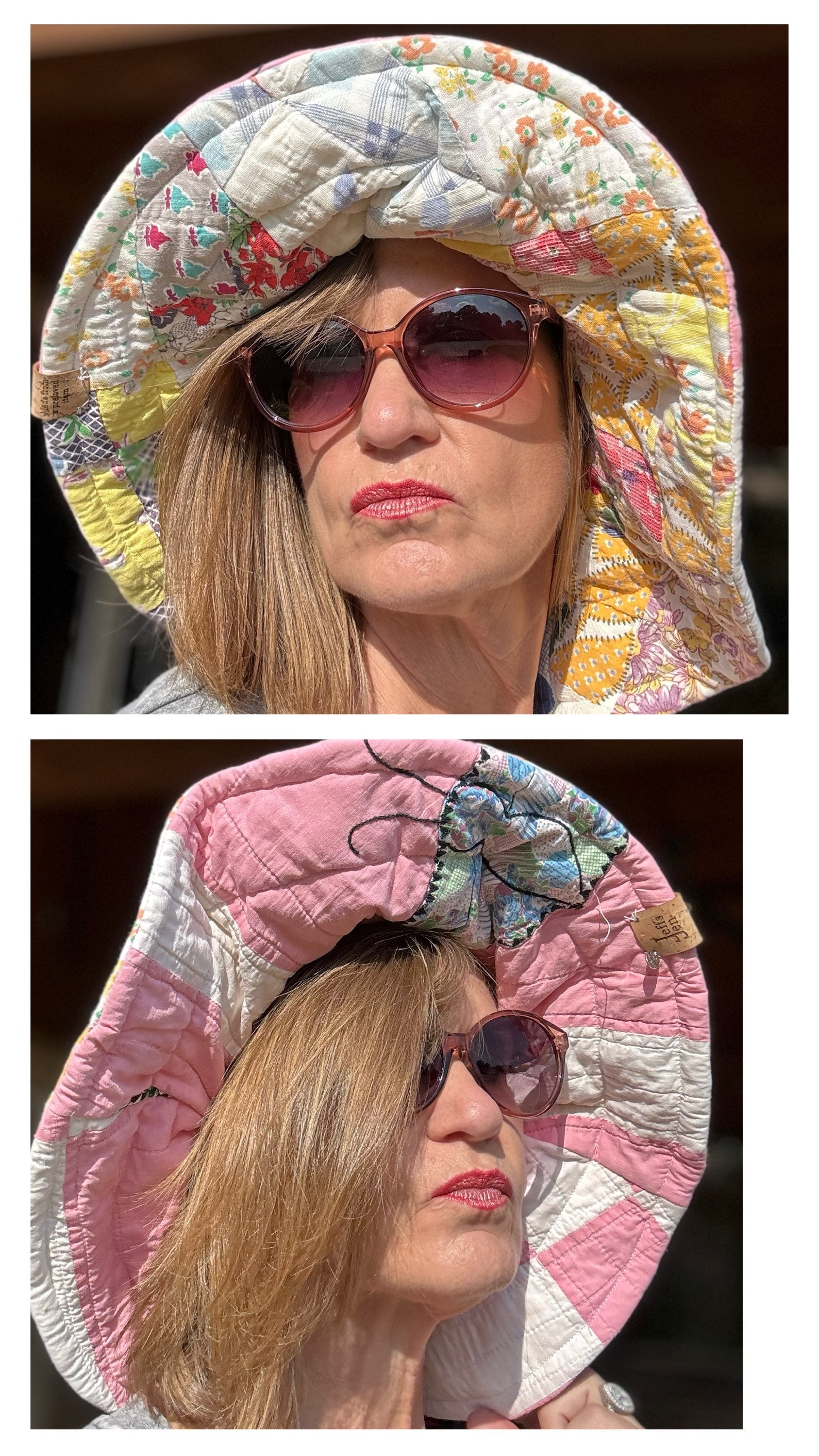 Sombrero de cubo reversible