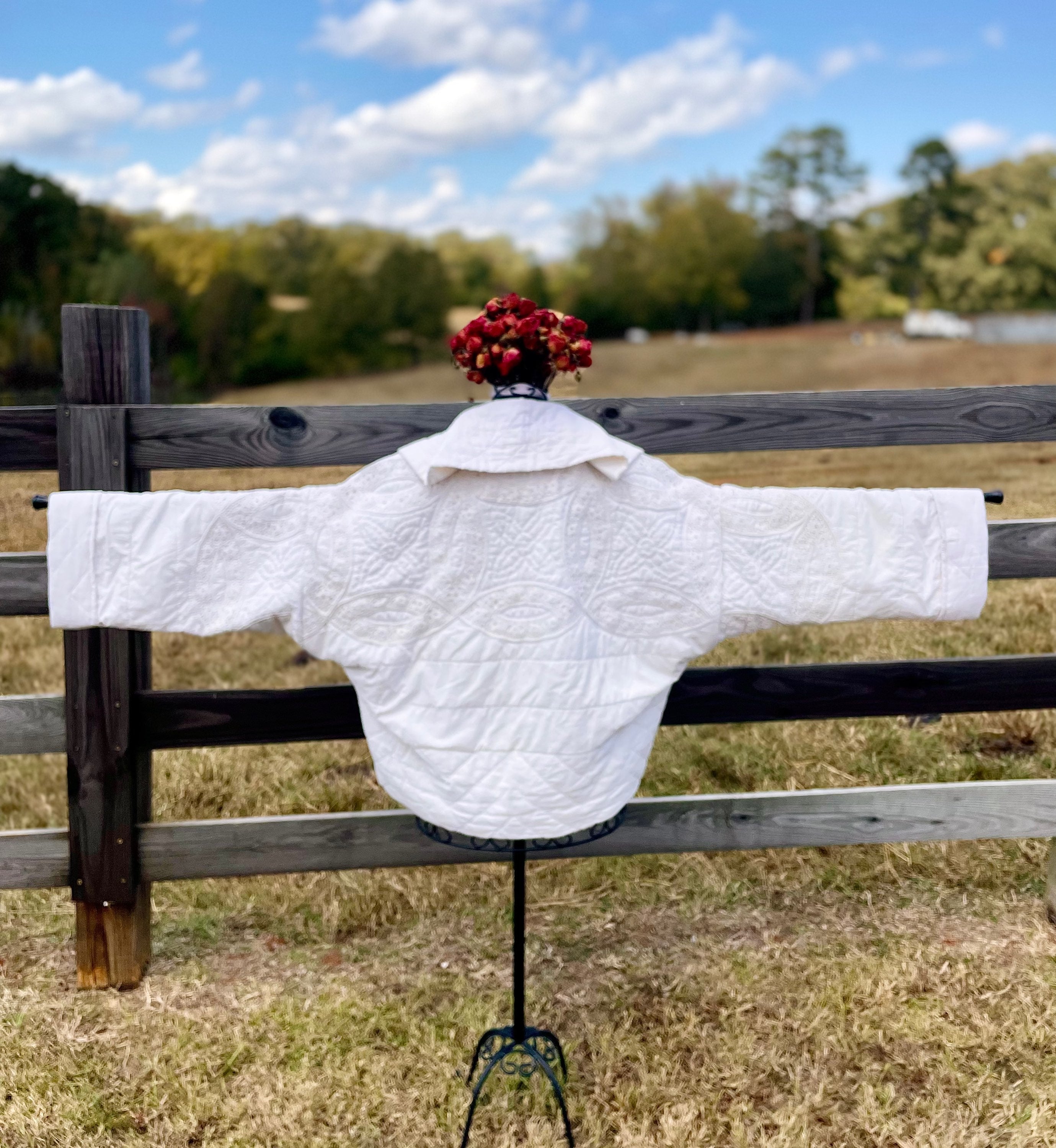 Bride to Be Cocoon Coat